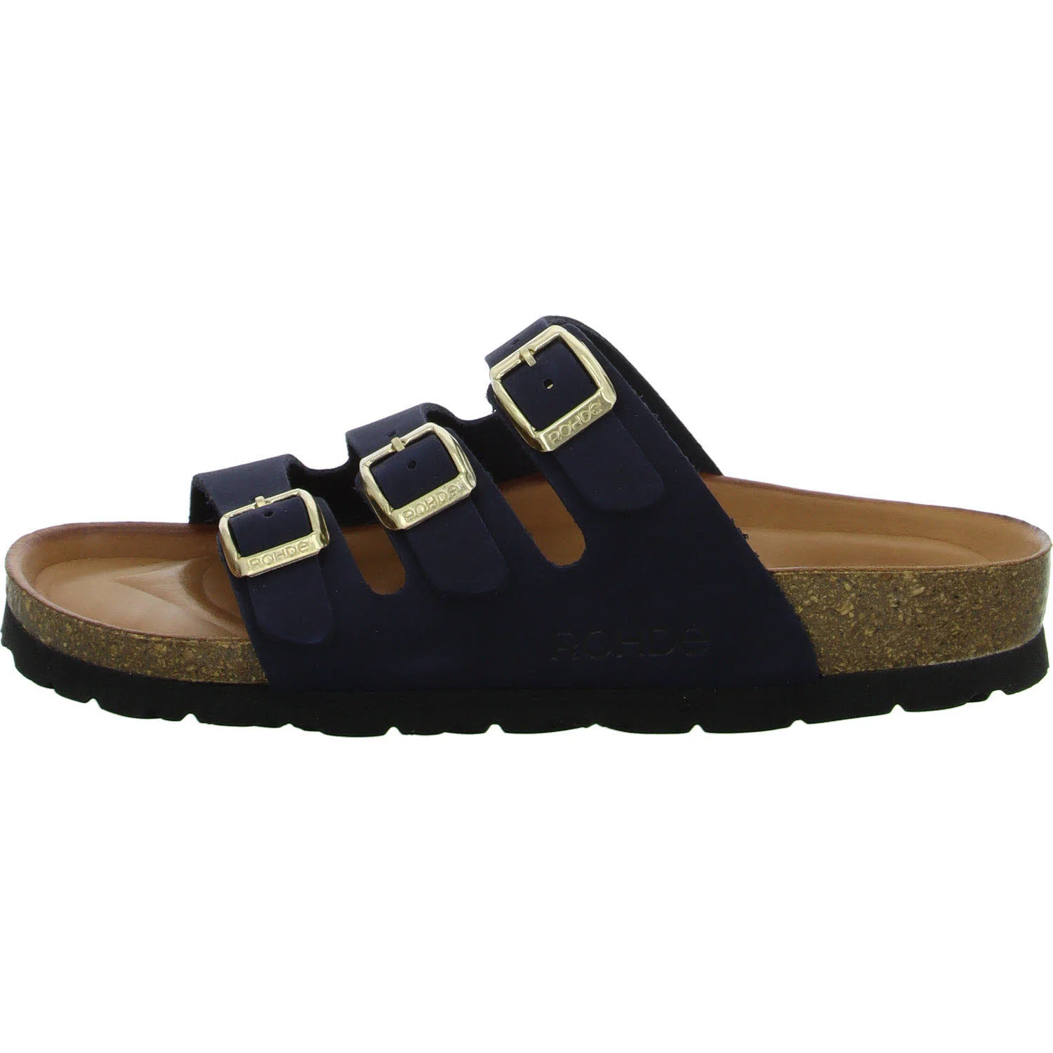 ROHDE Damen Pantoletten 5613/50 Alba blau G (normal)