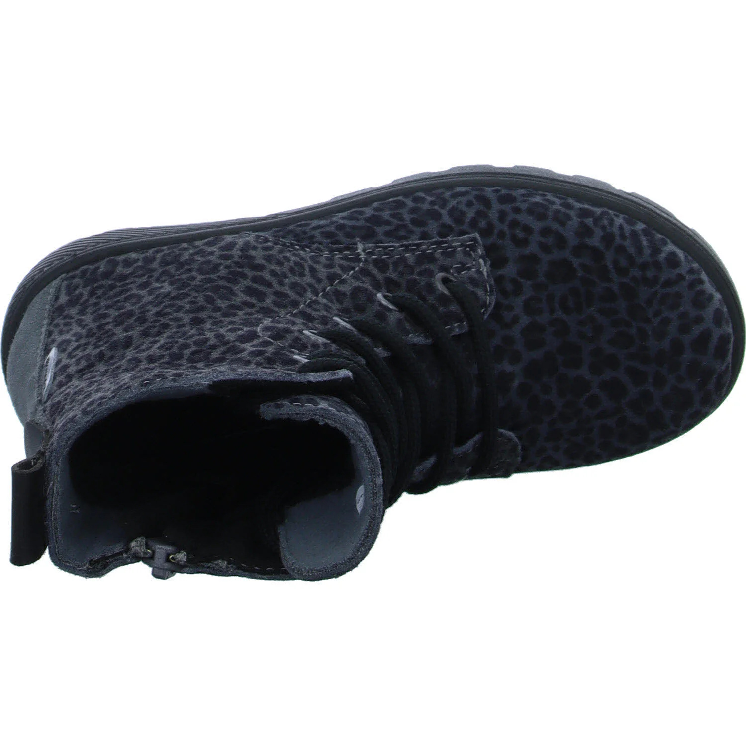 Ricosta Kinder Schnürstiefel 50 7700402/480 Anni carbon WMS mittel