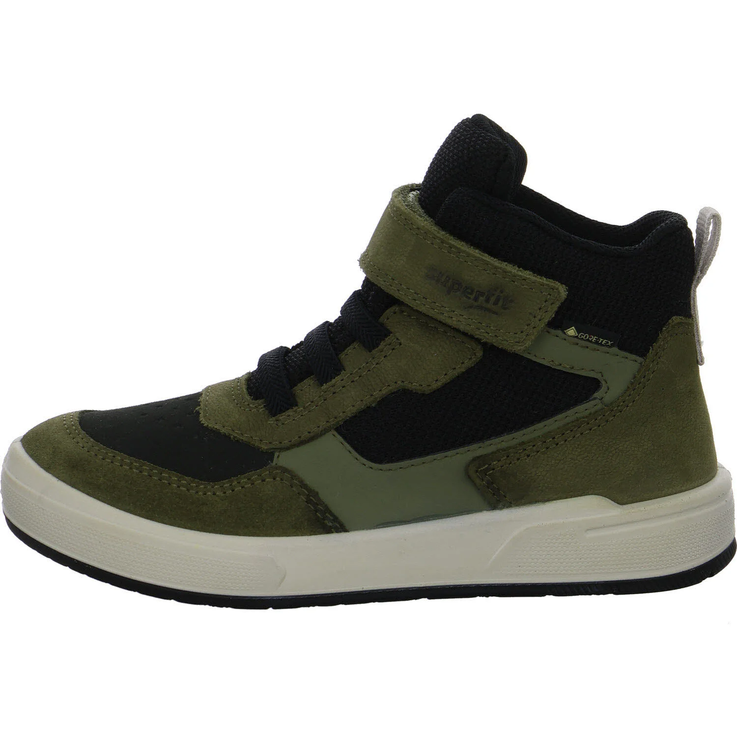 Superfit Kinder Schaftstiefel 1-100102-7000 Maverick grün/schwarz WMS weit