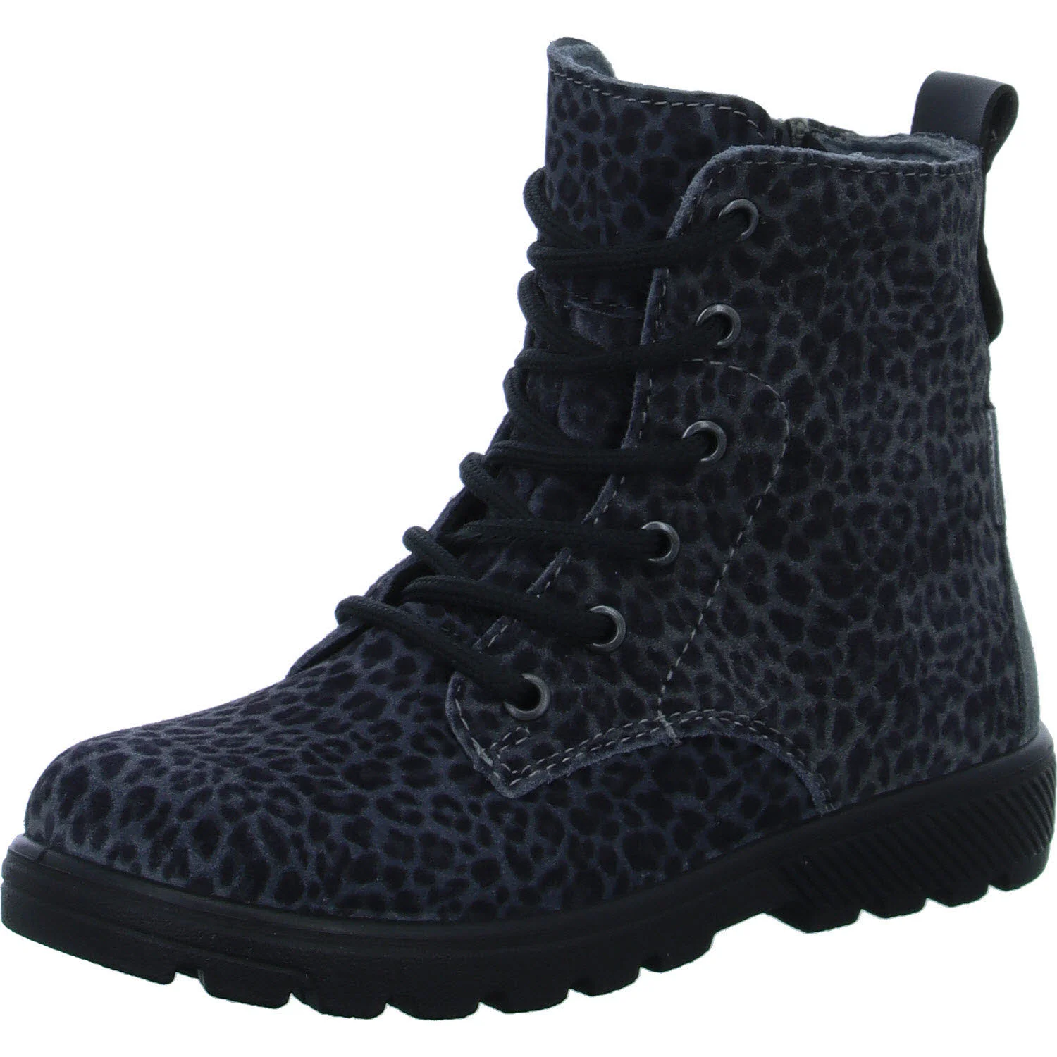 Ricosta Kinder Schnürstiefel 50 7700402/480 Anni carbon WMS mittel