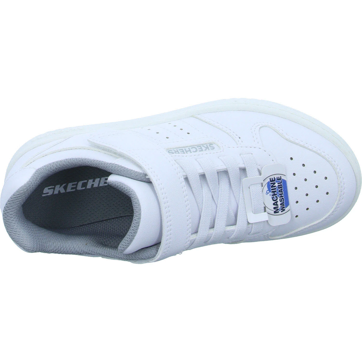 Element 8 von 8 (Bild) – Skechers Kinderschuh zum Schlupfen 405638L WHT Quick Street white normal