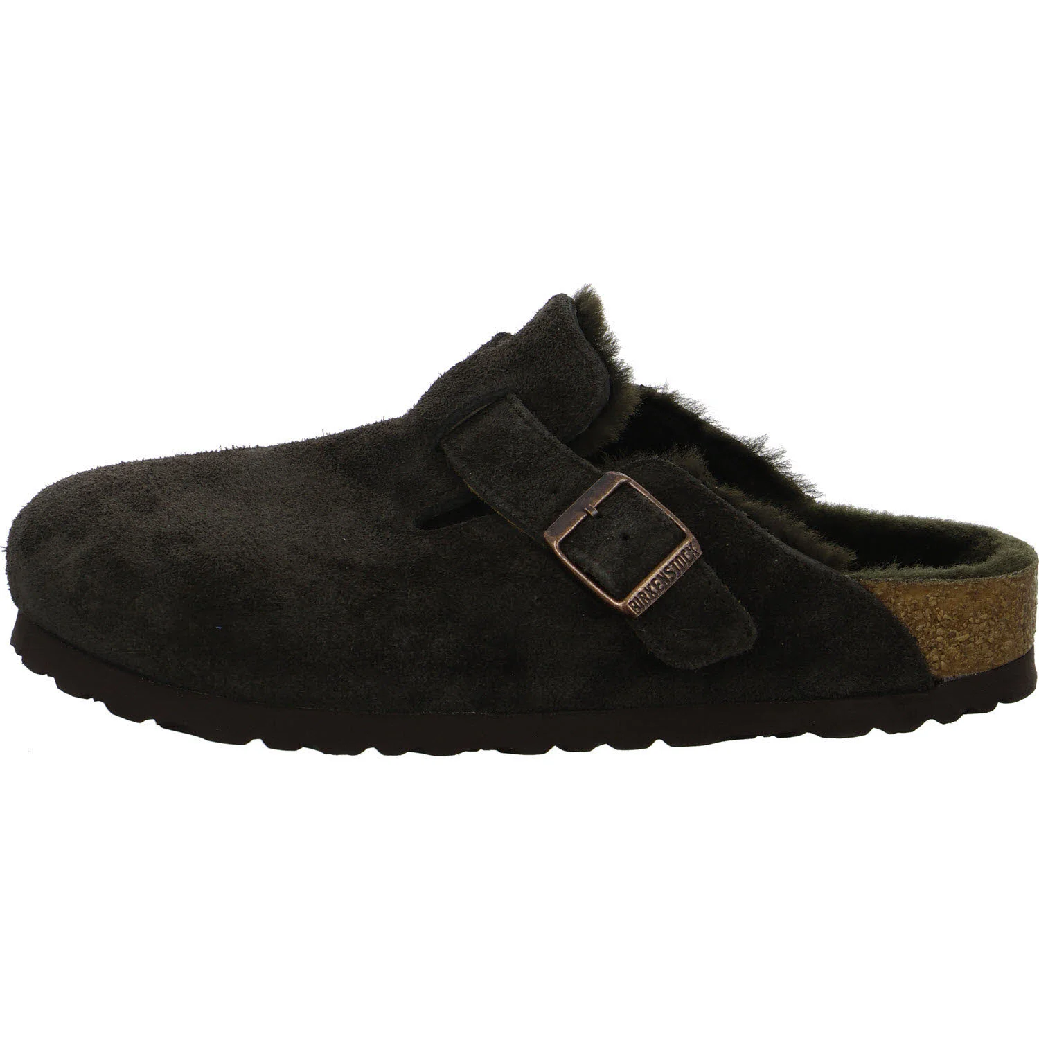 Element 6 von 8 (Bild) – BIRKENSTOCK Damen Winterpantoffel 1020529 Boston Shearling mocca schmal