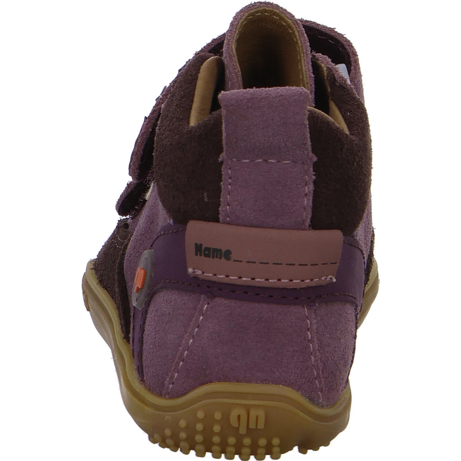qnuffs Kinderschuh zum Schlupfen QN 0010142/320 Kastanie brombeer/sucre WMS mittel