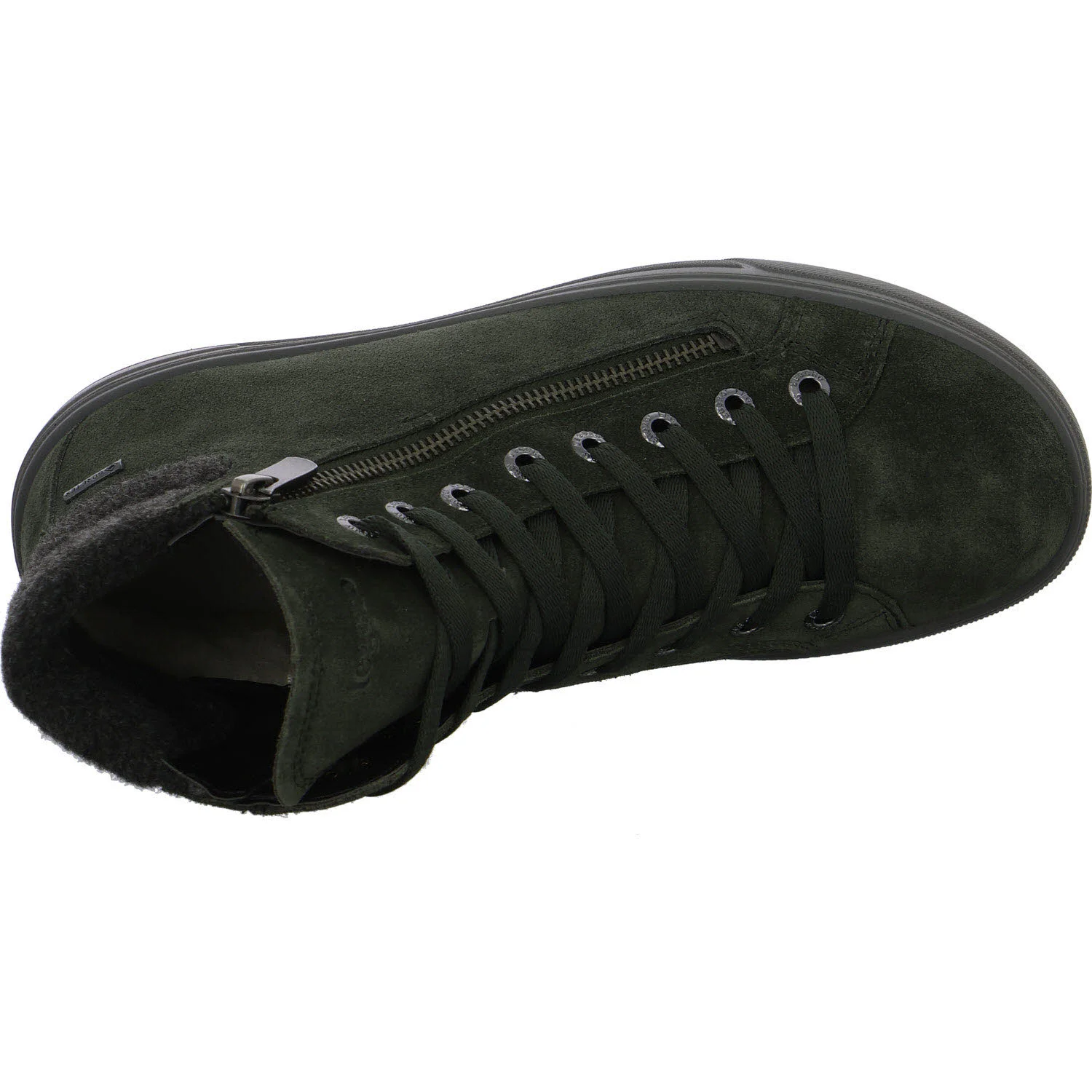 Legero Damen Schnürstiefel warm 2-000476-7950 Milena bean green (grün) H (weit)