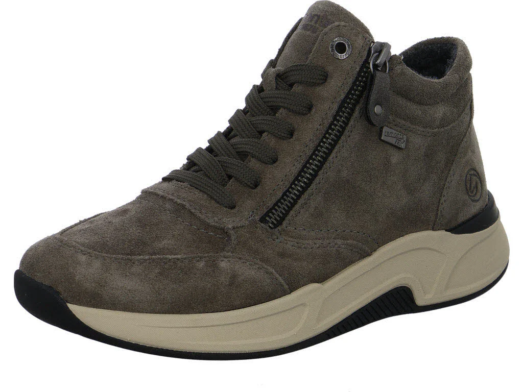 Remonte Damen Schnürstiefel D3V71-45 D3V71 smoke/altsilber H (extra weit)