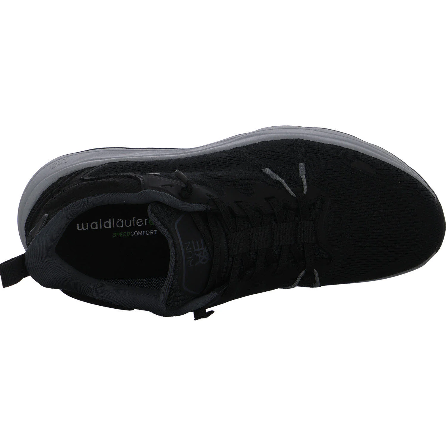 Waldläufer Herren Slipper 591950-101/001 H-Toni schwarz H (weit)