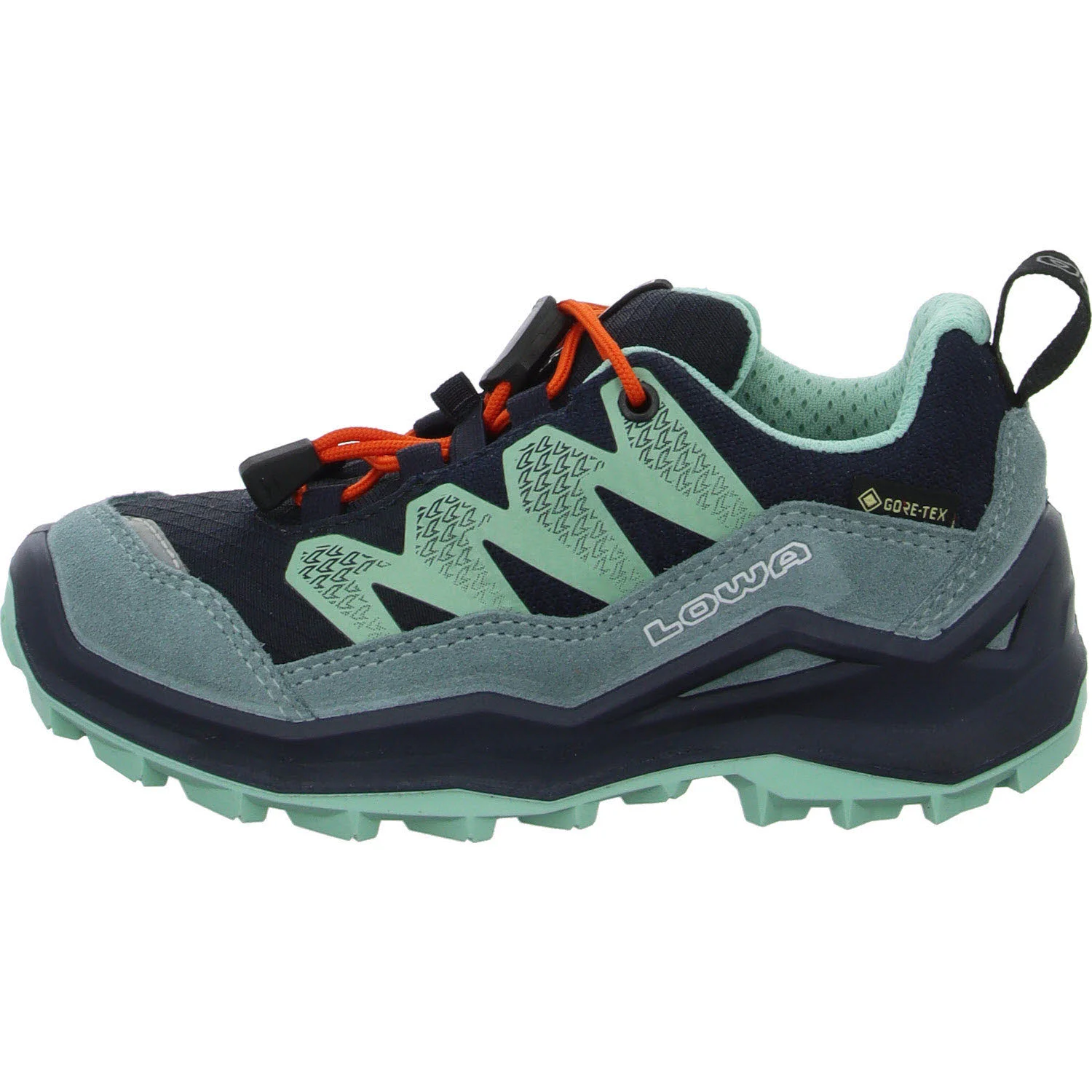 Lowa Kinderschuh zum Schlupfen 641627/6968 Maddox Pro GTX Lo Jr navy/rauchblau normal