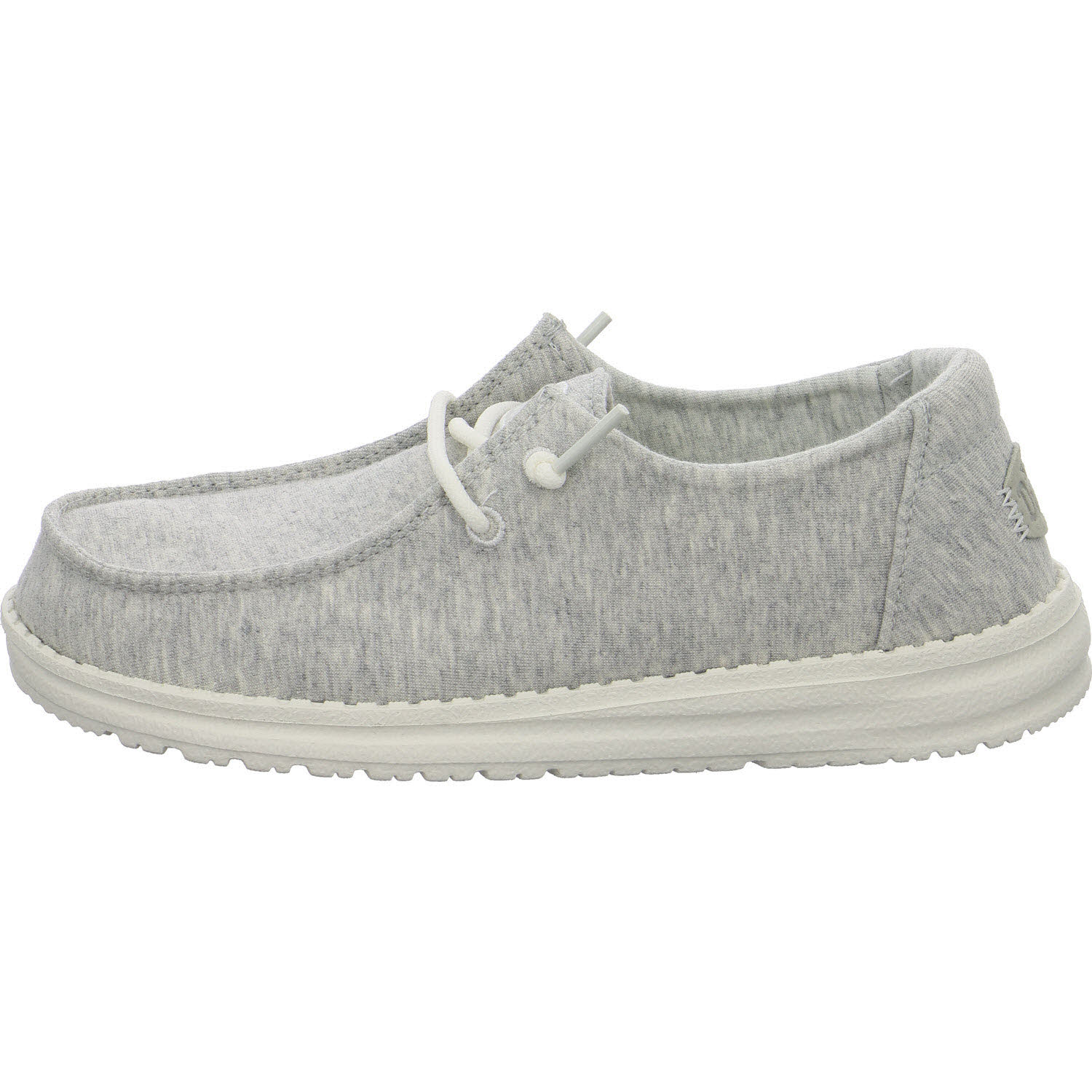 heydude Damen Slipper HD45434-007 Wendy Stretch Jersey light grey weit