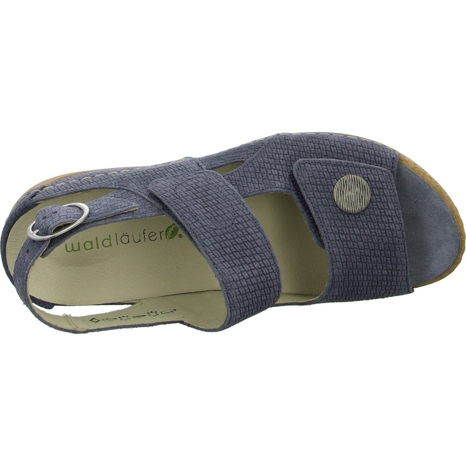 Element 8 von 8 (Bild) – Waldläufer Damen Sandalen 342002-173/206 Heliett jeans H (weit)