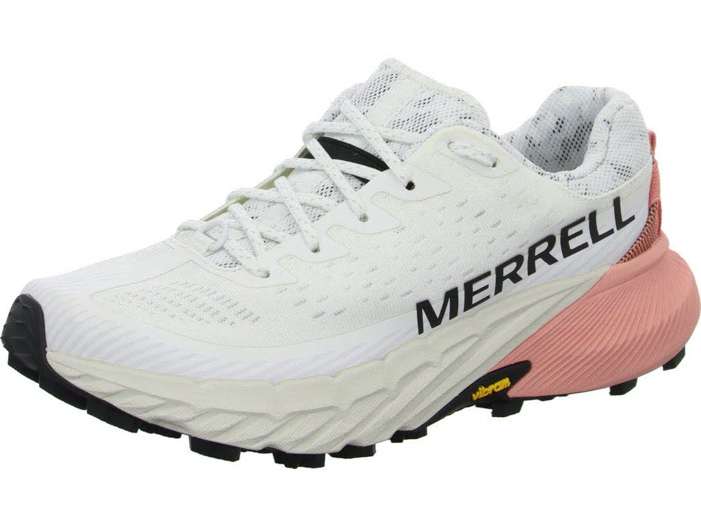 Merrell Damen Schnürschuhe J068374 AGILITY PEAK 5 white/soft coral normal