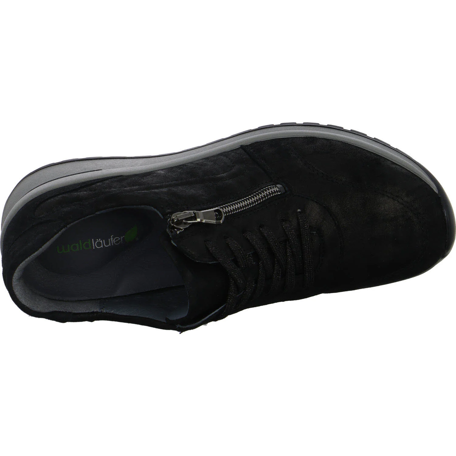 Waldläufer Damen Schnürschuhe 928002-192/001 H-Inessa schwarz H (weit)