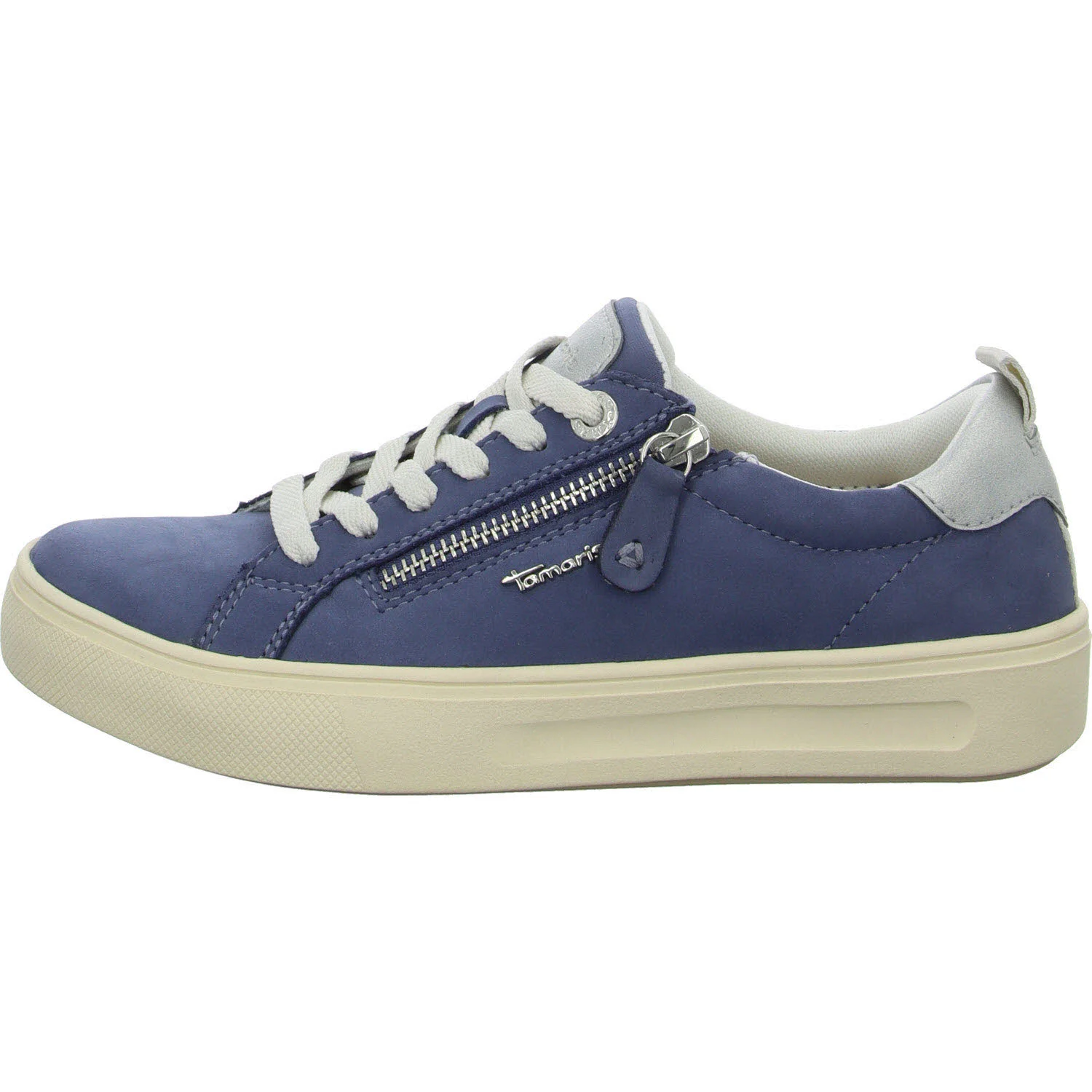 Element 6 von 8 (Bild) – Tamaris Comfort Damen Schnürschuhe 8-83707-42/811 8-83707-42 denim nubuc weit