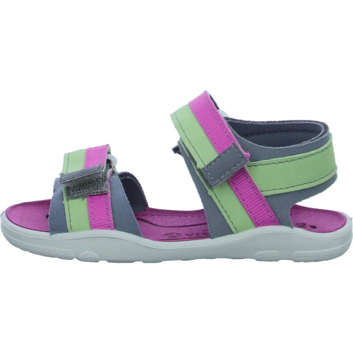Element 6 von 8 (Bild) – Ricosta Kinder Sandalen 50 4200402/520 SYDNEY avocado/grau/pink WMS mittel