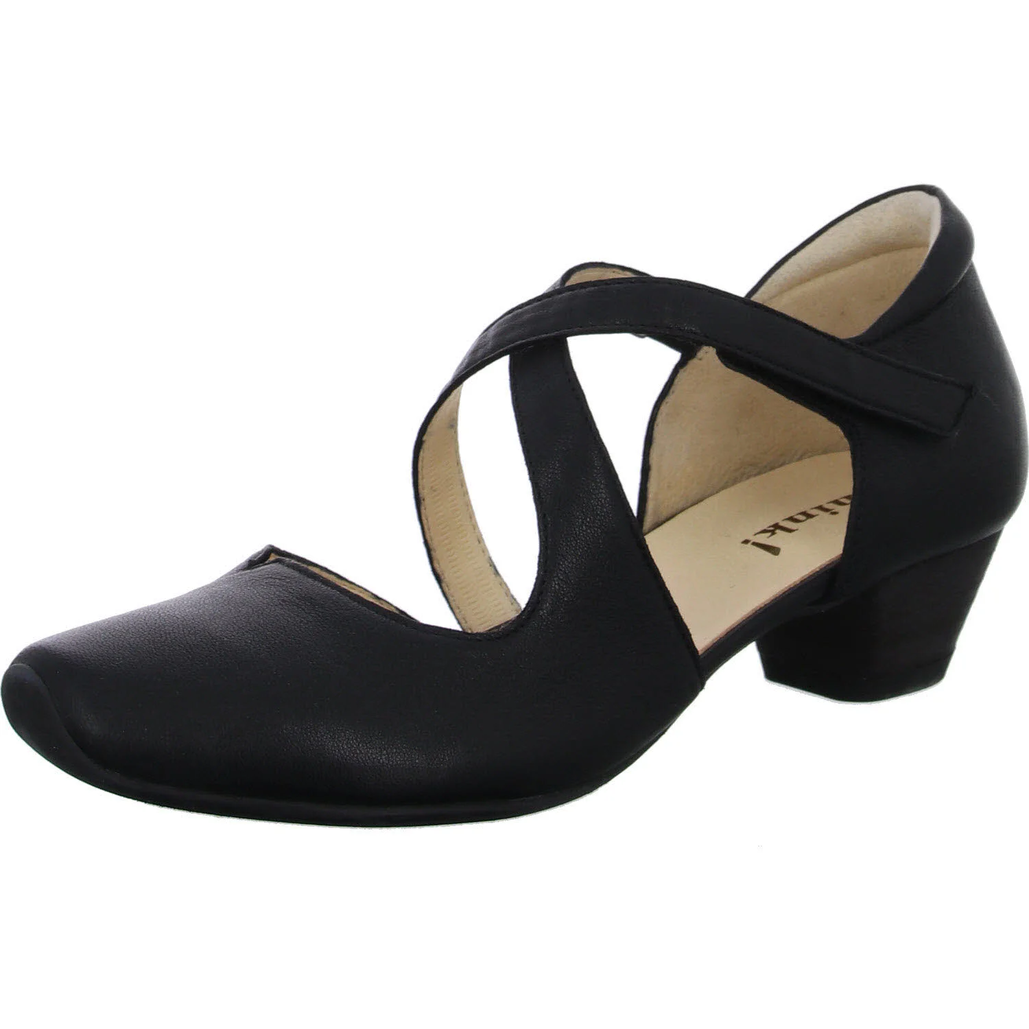 Element 1 von 7 (Bild) – Think Damen Spangenschuhe 3-000209-0000 Aida schwarz F 1/2 (normal)