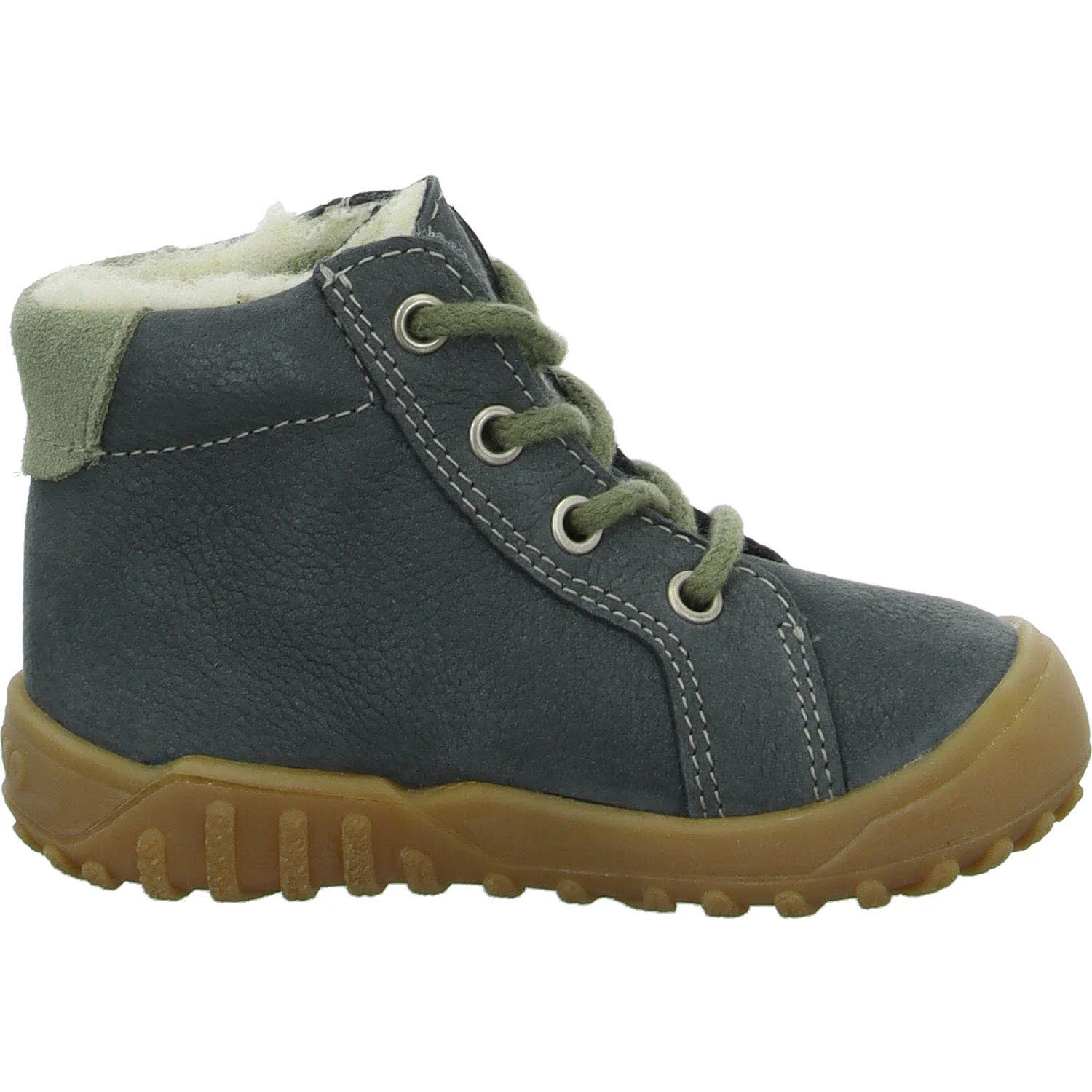 Element 7 von 8 (Bild) – Ricosta Kinder Schnürstiefel 50 3300303/140 Denny space/grün WMS weit
