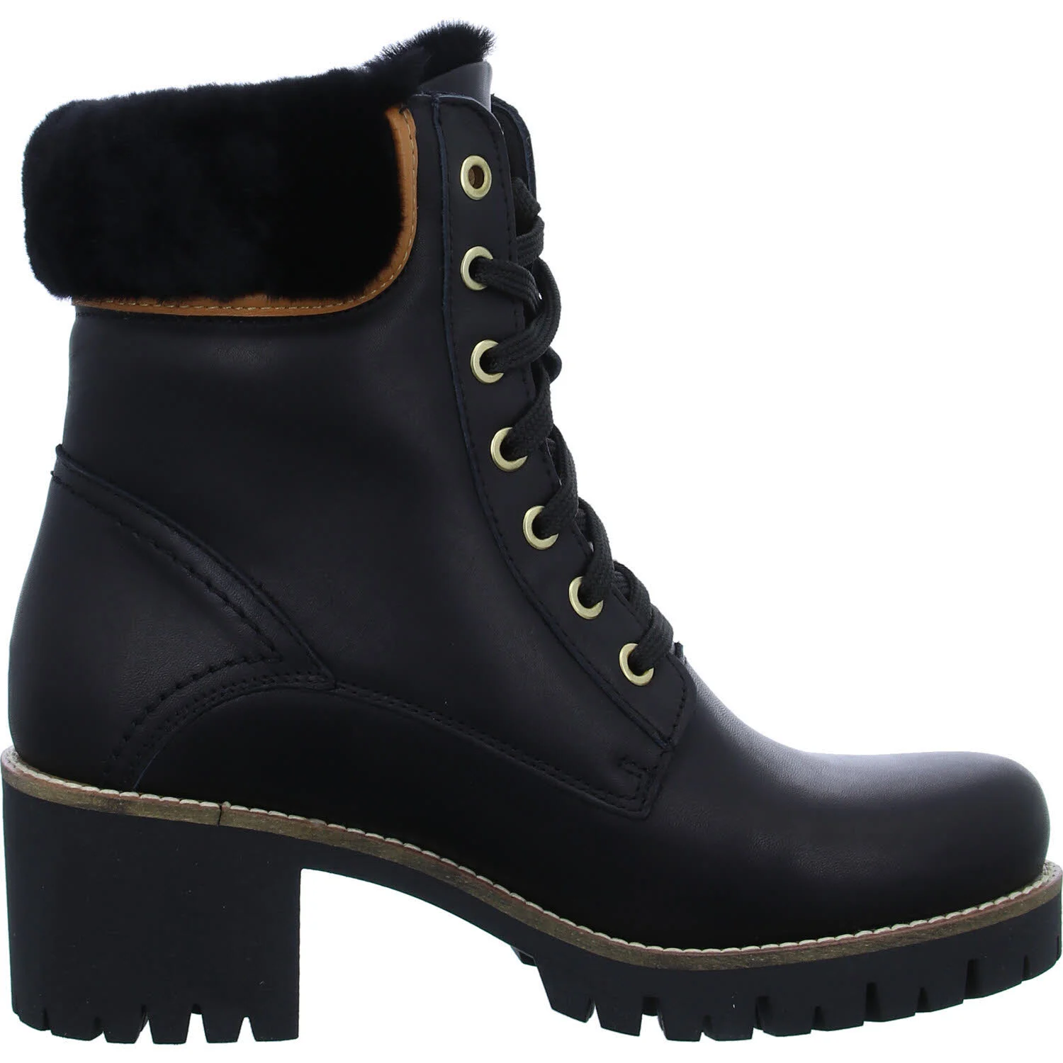 Panama Jack Damen Schnürstiefel warm Phoebe Igloo Trav B1 Phoebe Igloo Trav negro/black normal