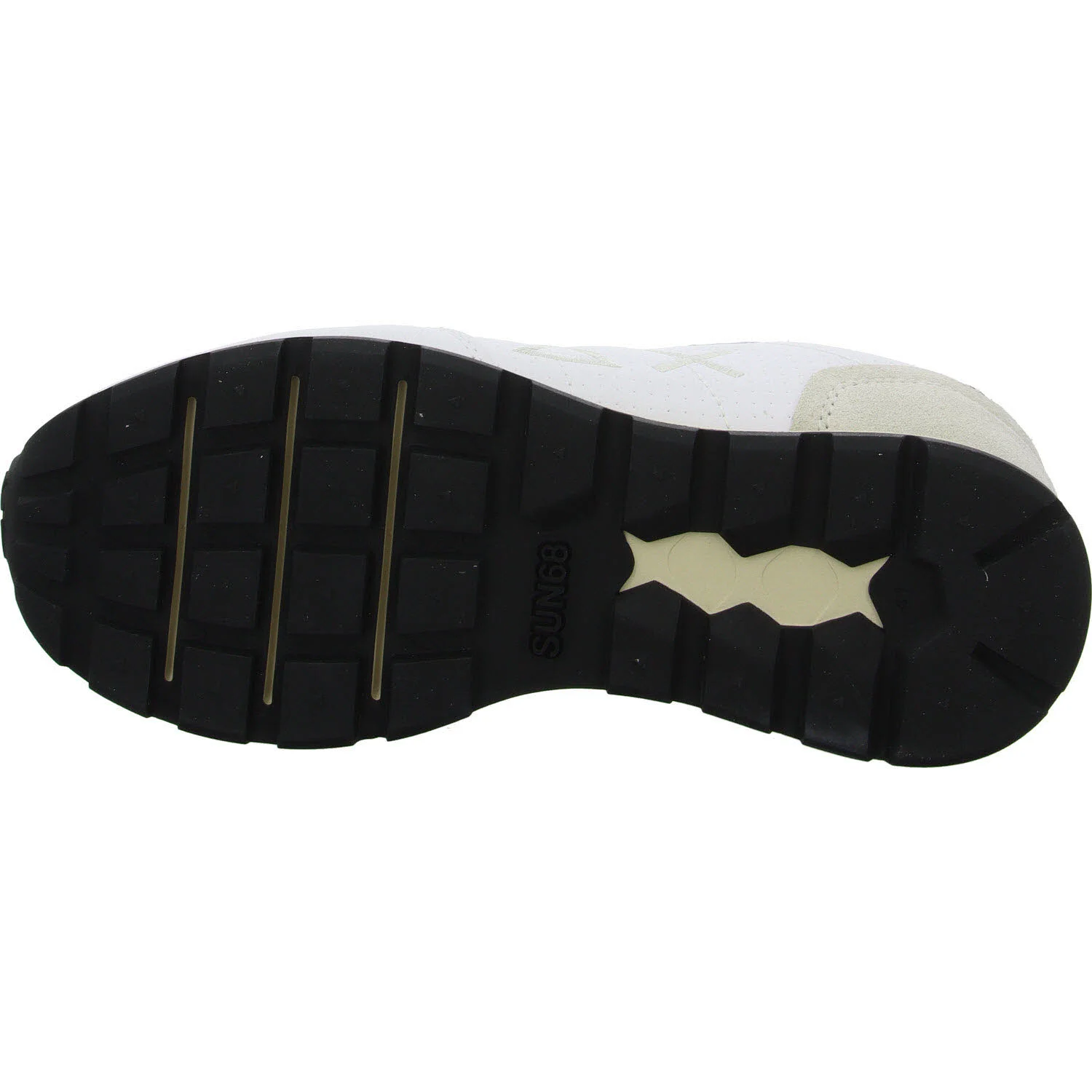 SUN68 Herren Schnürschuhe Z35107 01 TOM CLASSIC bianco normal