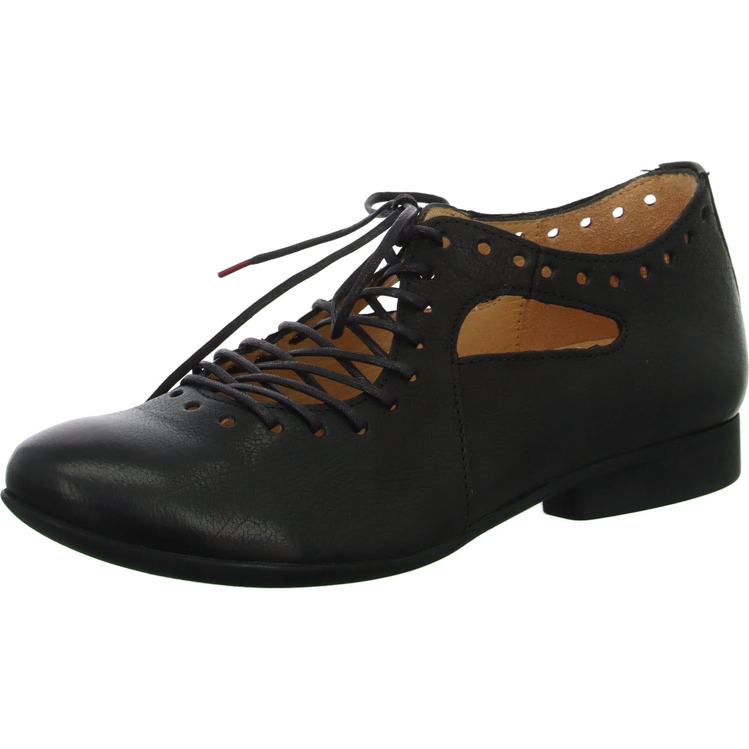 Think Damen Schnürschuhe 3-000565-0000 Guad2 schwarz F 1/2 (normal)