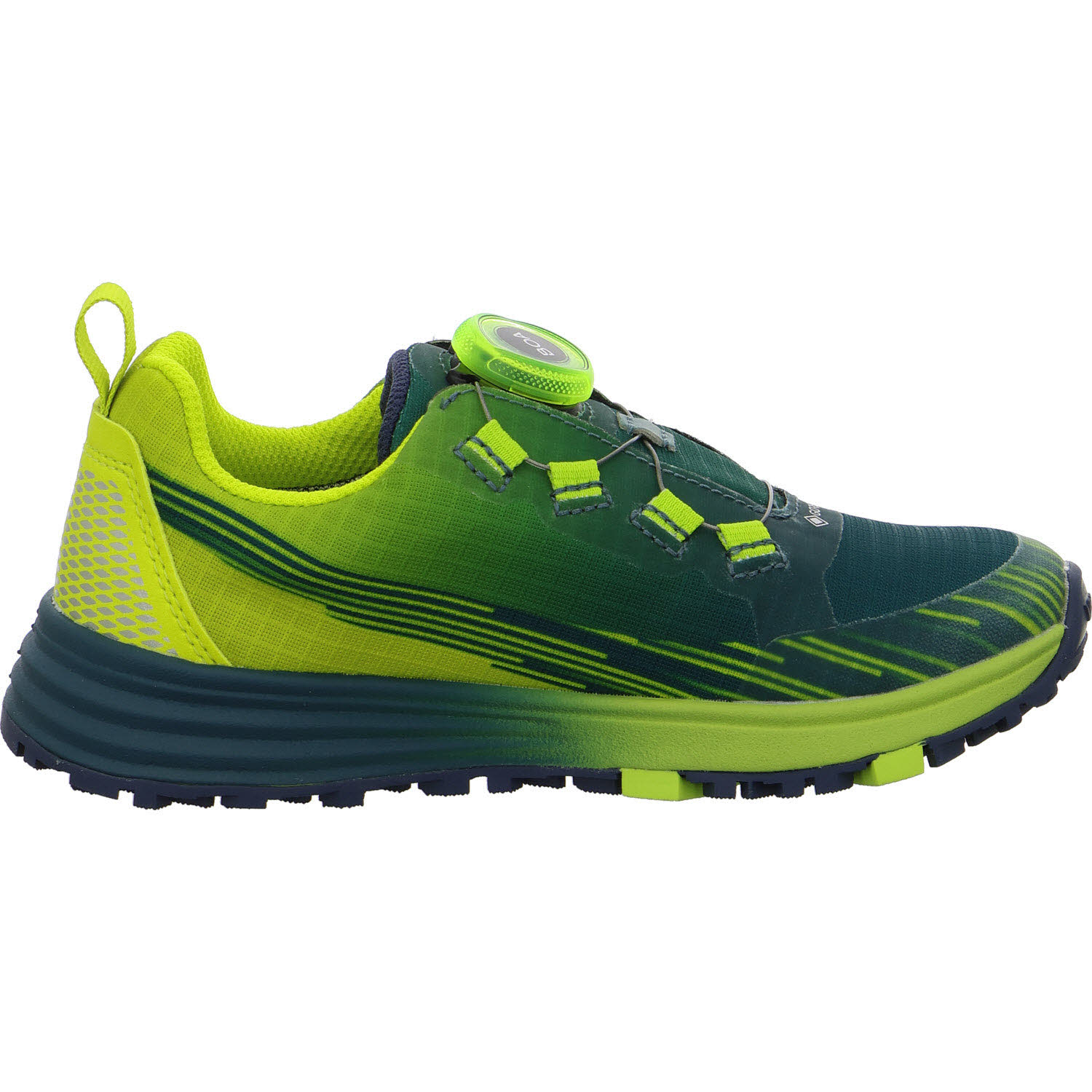 Element 7 von 8 (Bild) – VADO Kinderschuh zum Schlupfen 43333-3301/531 WINNER Lo BOA GTX lime normal