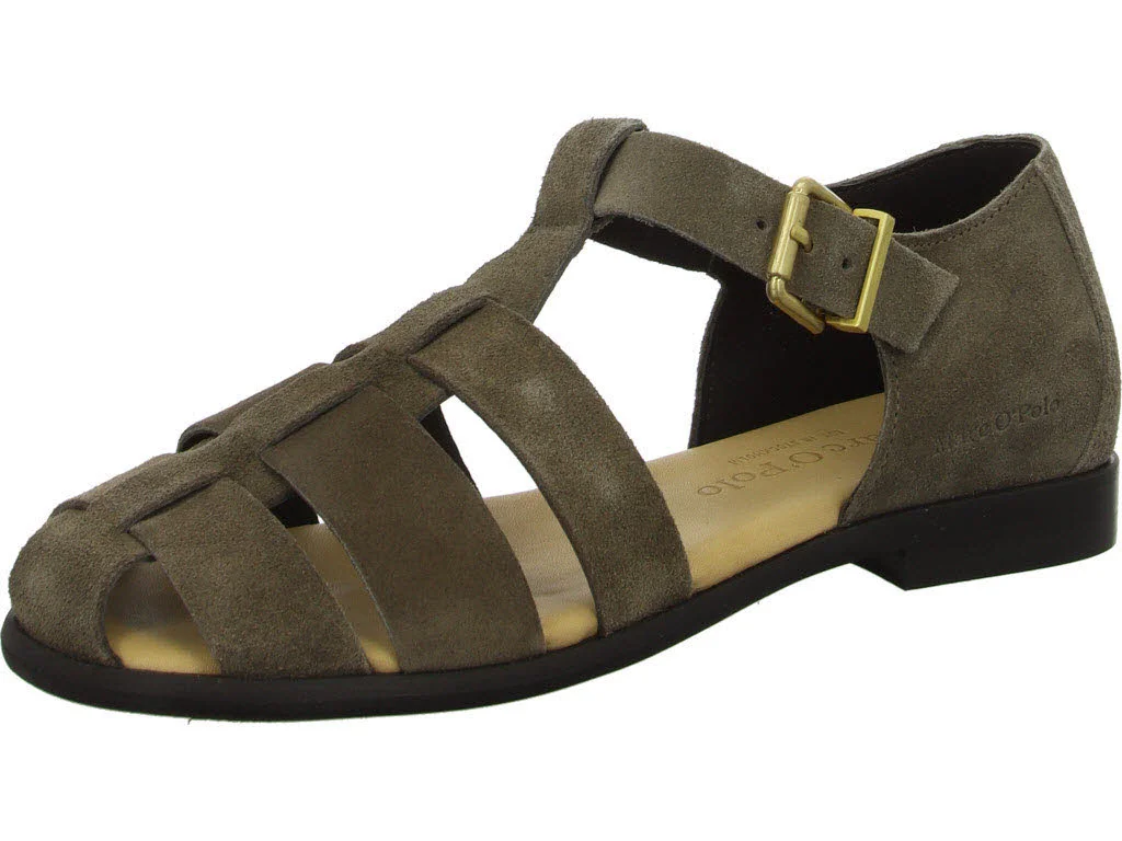 Marc O'Polo Damen Sandalen 602 18631102 325 711 602 18631102 325 faded brown normal