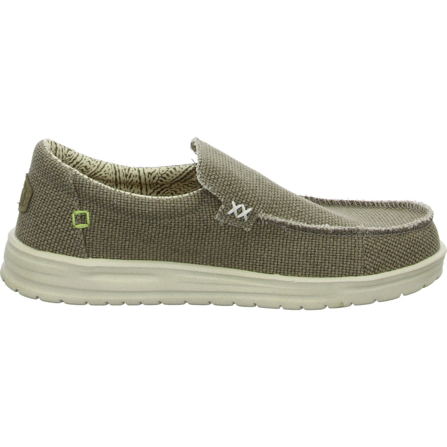 heydude Herren Slipper HD40124-2BS Mikka Braided fossil weit