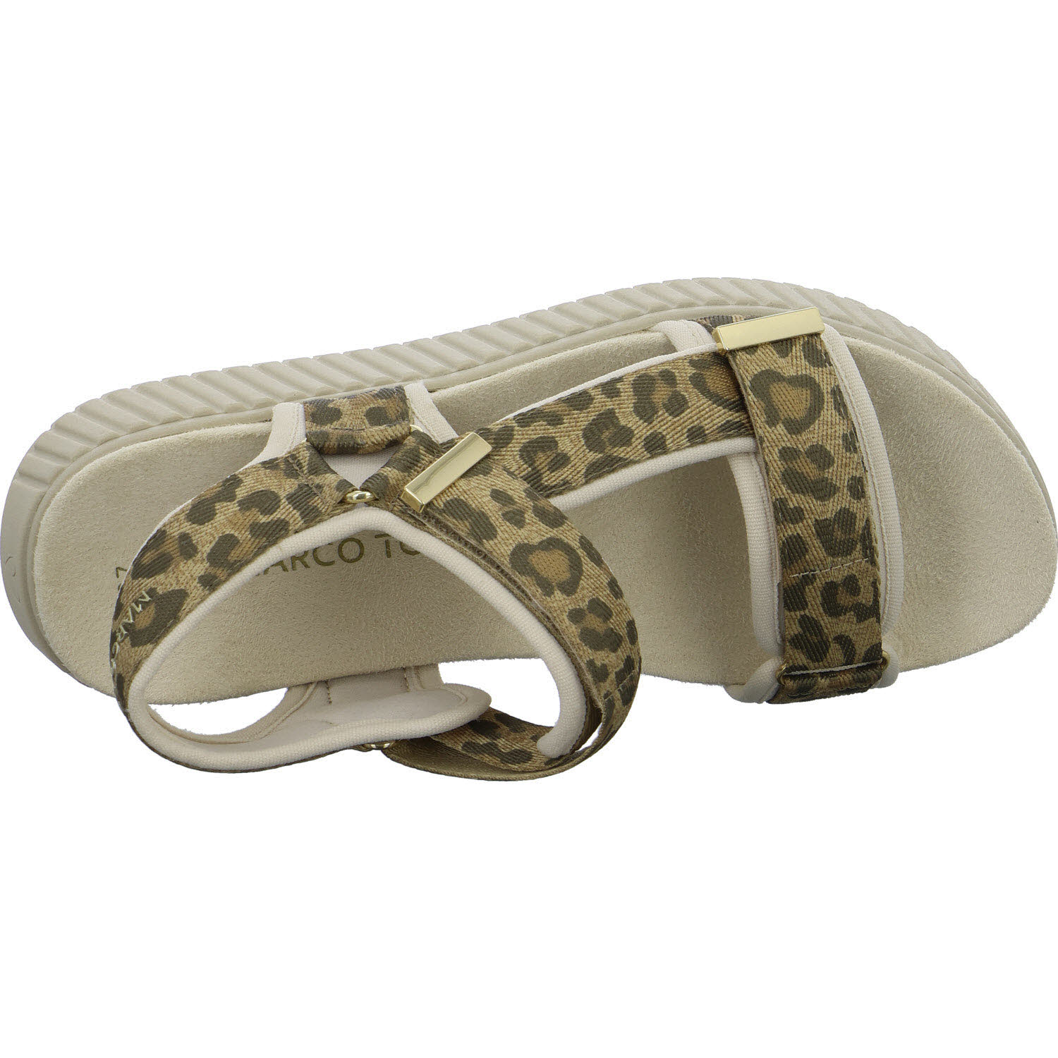 Marco Tozzi Damen Sandalen 2-28537-46/4B9 2-28537-46 platinum normal