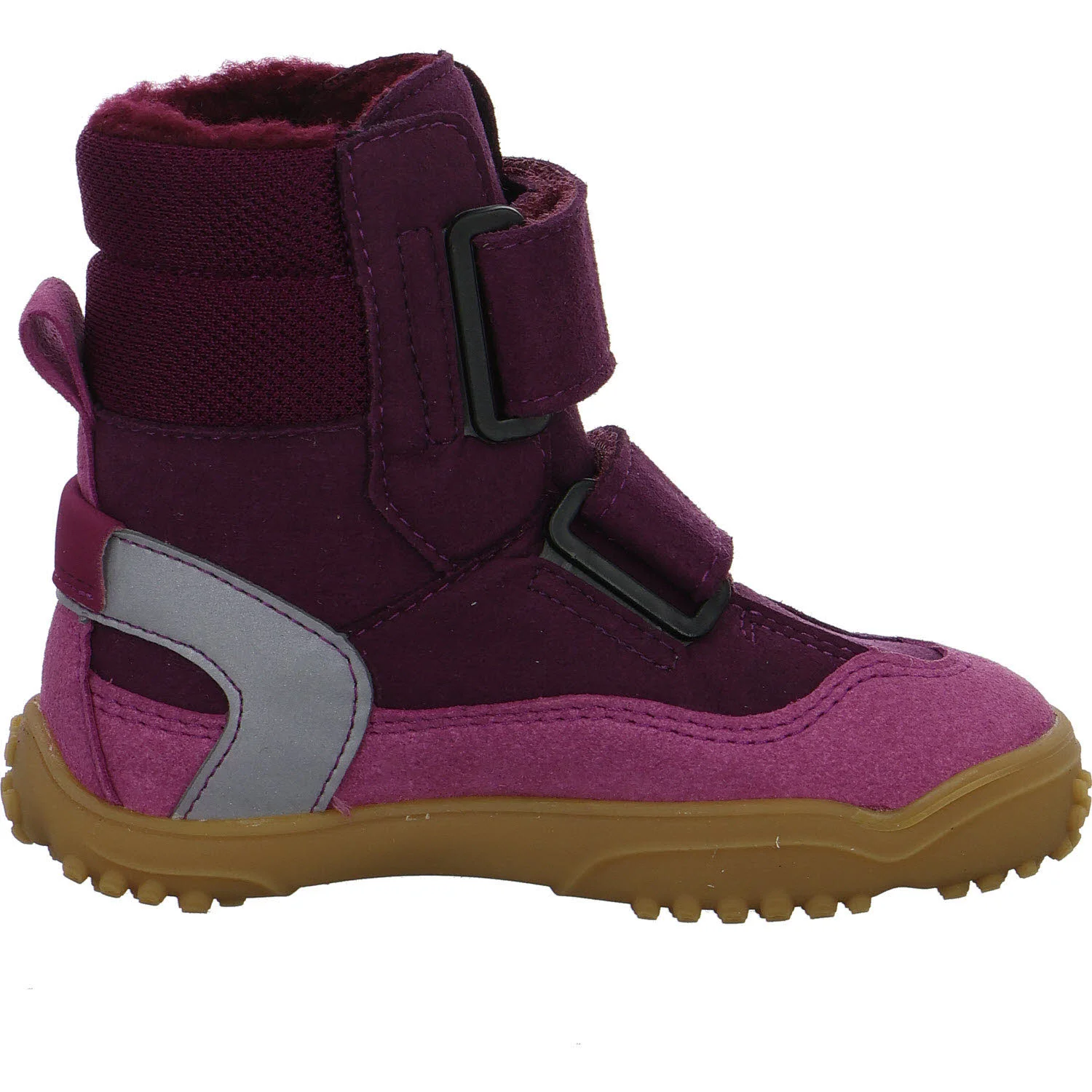 Element 7 von 8 (Bild) – qnuffs Kinder Winterstiefel QN 0020022/380 Tanne fuchsia/merlot WMS mittel