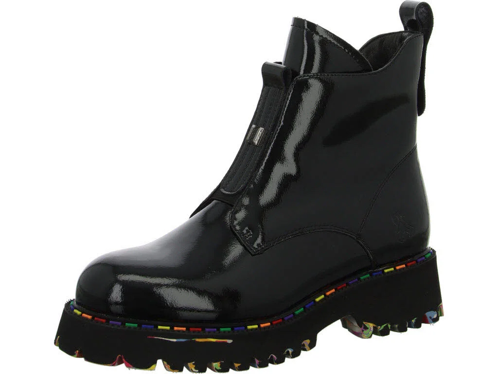 2go Fashion Damen Stiefeletten 8983507-902 8983507 schwarz(lack) normal