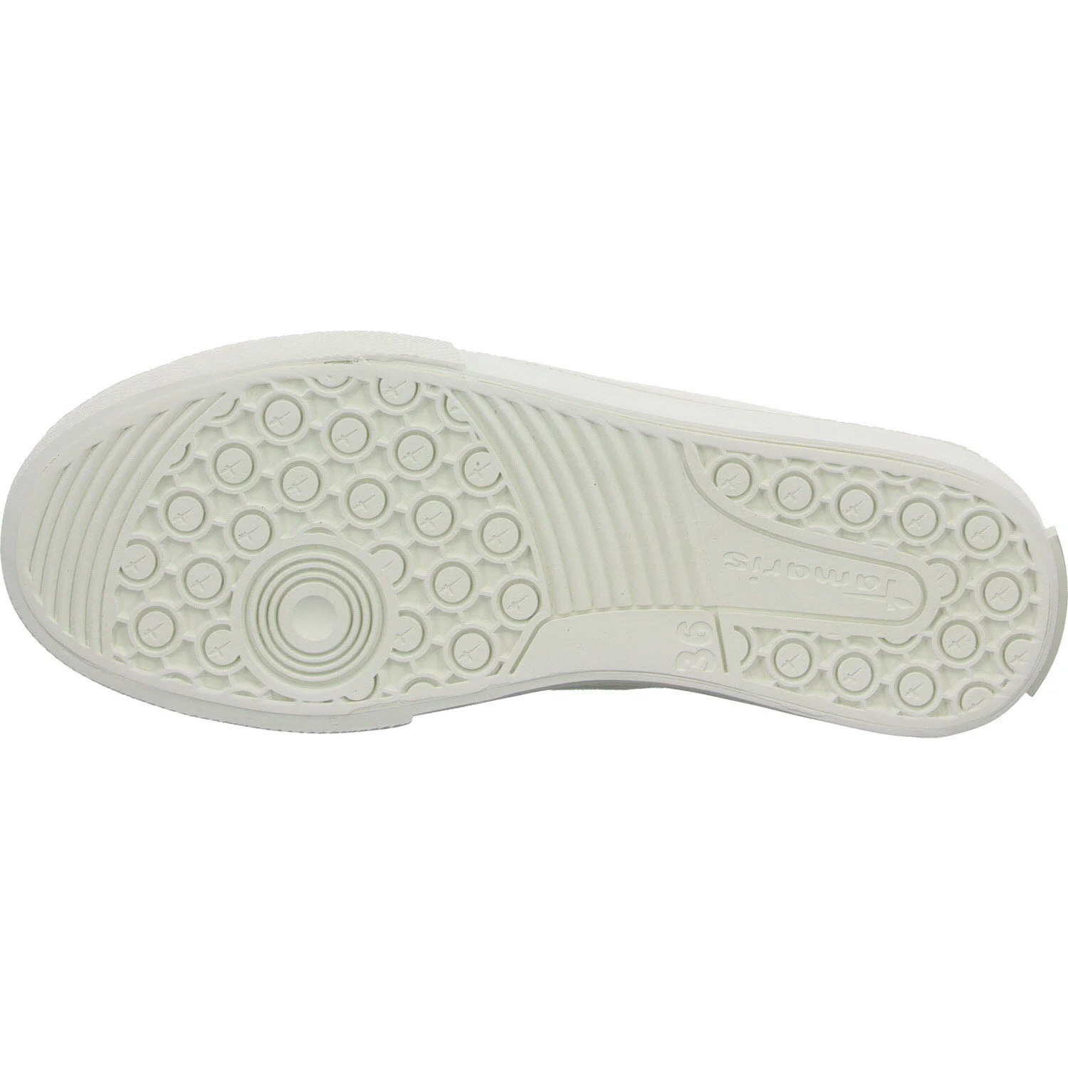 Element 5 von 8 (Bild) – Tamaris Damen Schnürschuhe 1-23744-42/197 1-23744-42 white comb normal
