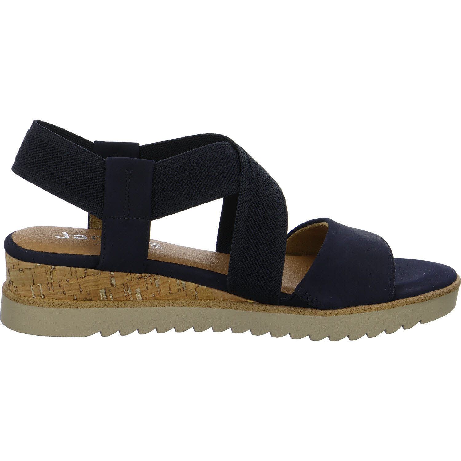 Jana Damen Sandalen 8-28764-46/805 8-28764-46 navy H (weit)