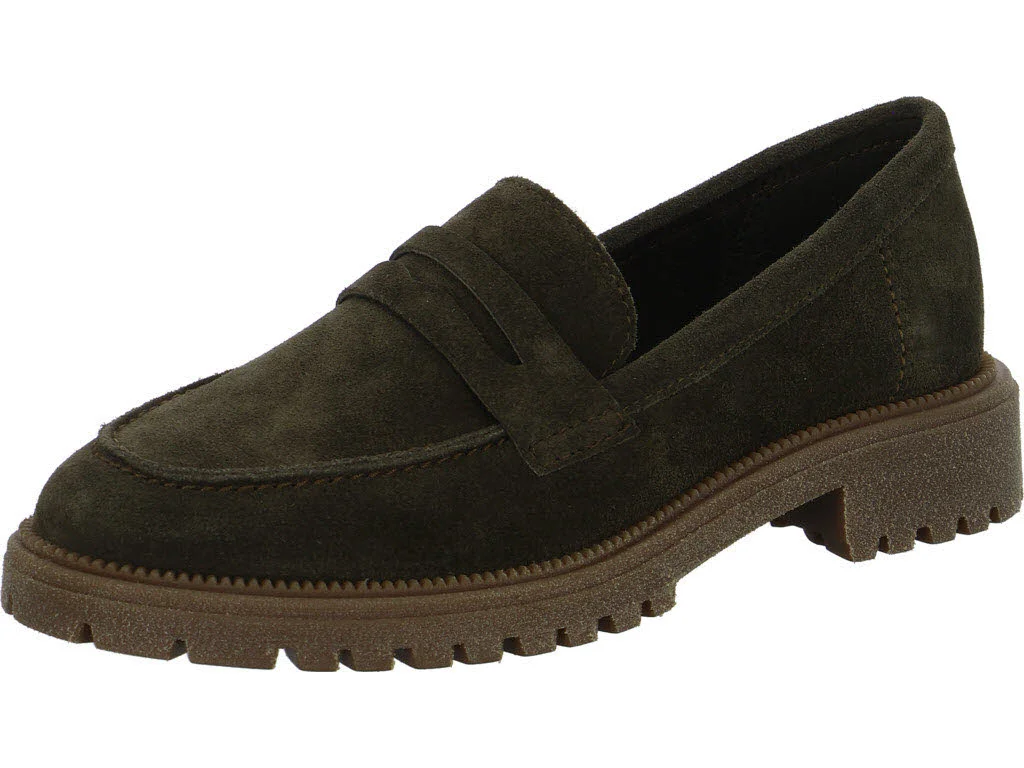 Tamaris Damen Slipper 1-24300-45/722 1-24300-45 olive normal