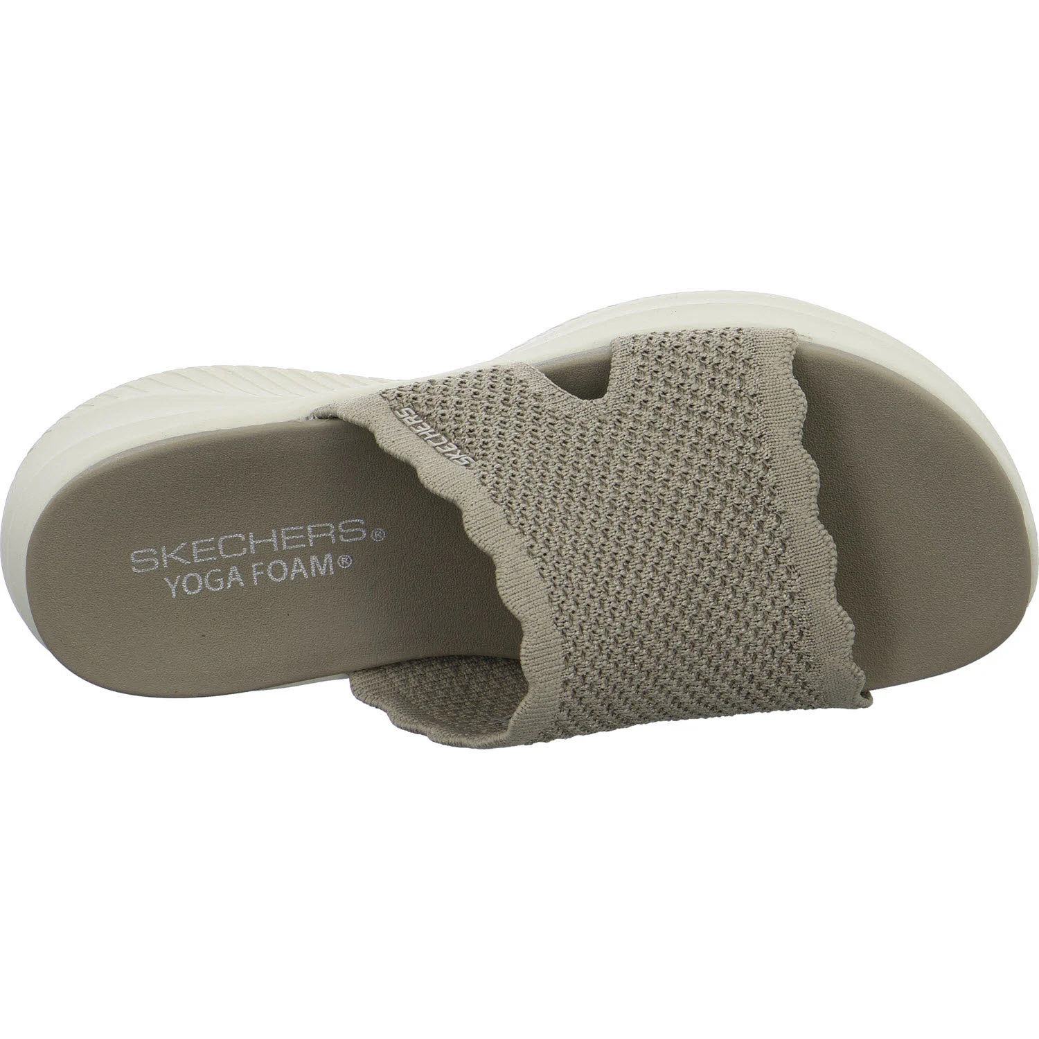 Skechers Damen Pantoletten 164055 TPE Ultra Flex 3.0 Sandal - Bring It! taupe normal