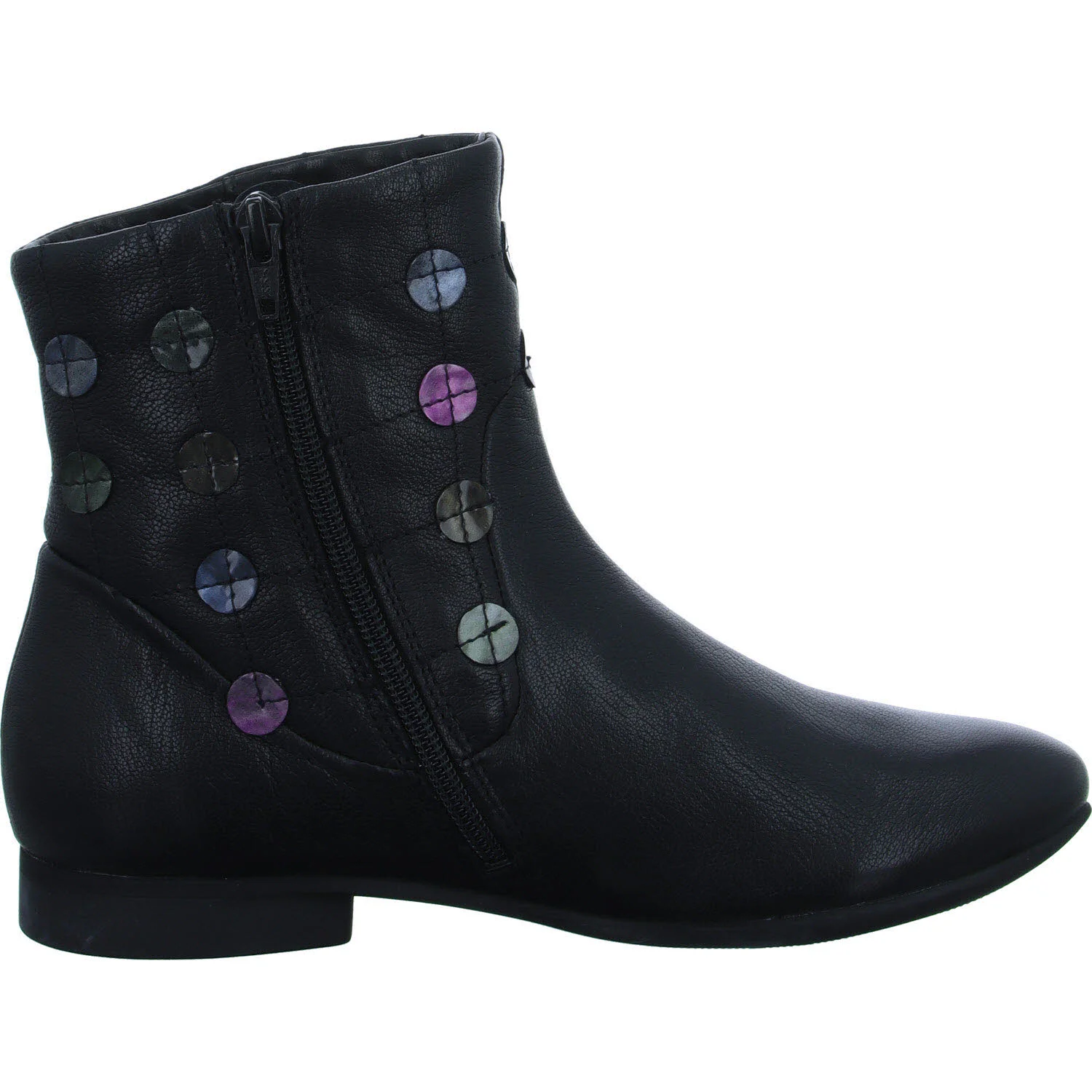 Element 7 von 8 (Bild) – Think Damen Stiefeletten 3-000992-0000 Guad 2 schwarz/ kombi F 1/2 (normal)