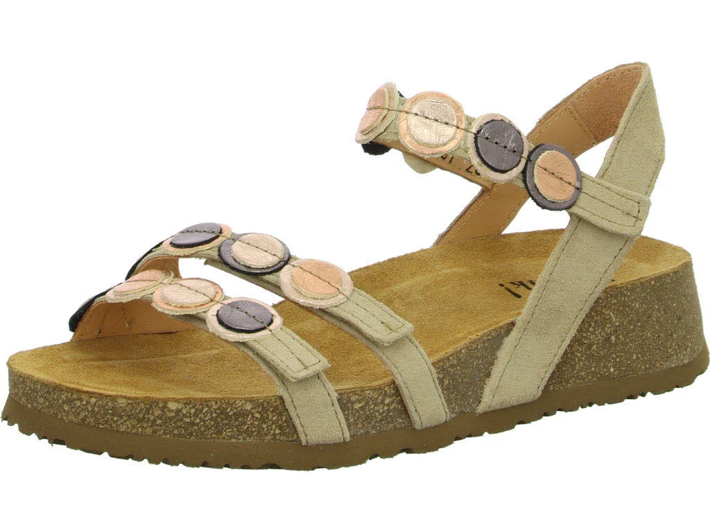 Think Damen Sandalen 3-000322-4010 Koak iced coffee/kombi F 1/2 (normal)