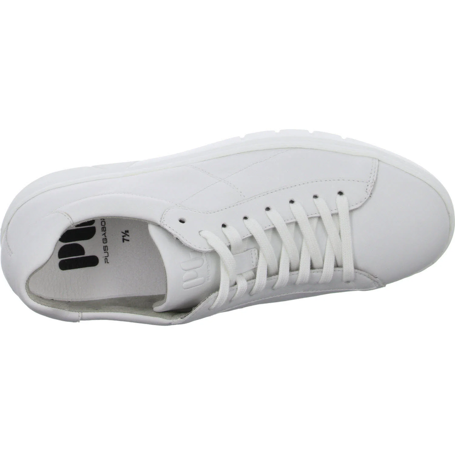 Element 8 von 8 (Bild) – PIUS Gabor Herren Schnürschuhe 1023.10.01 1023.10 white G 1/2 (normal)
