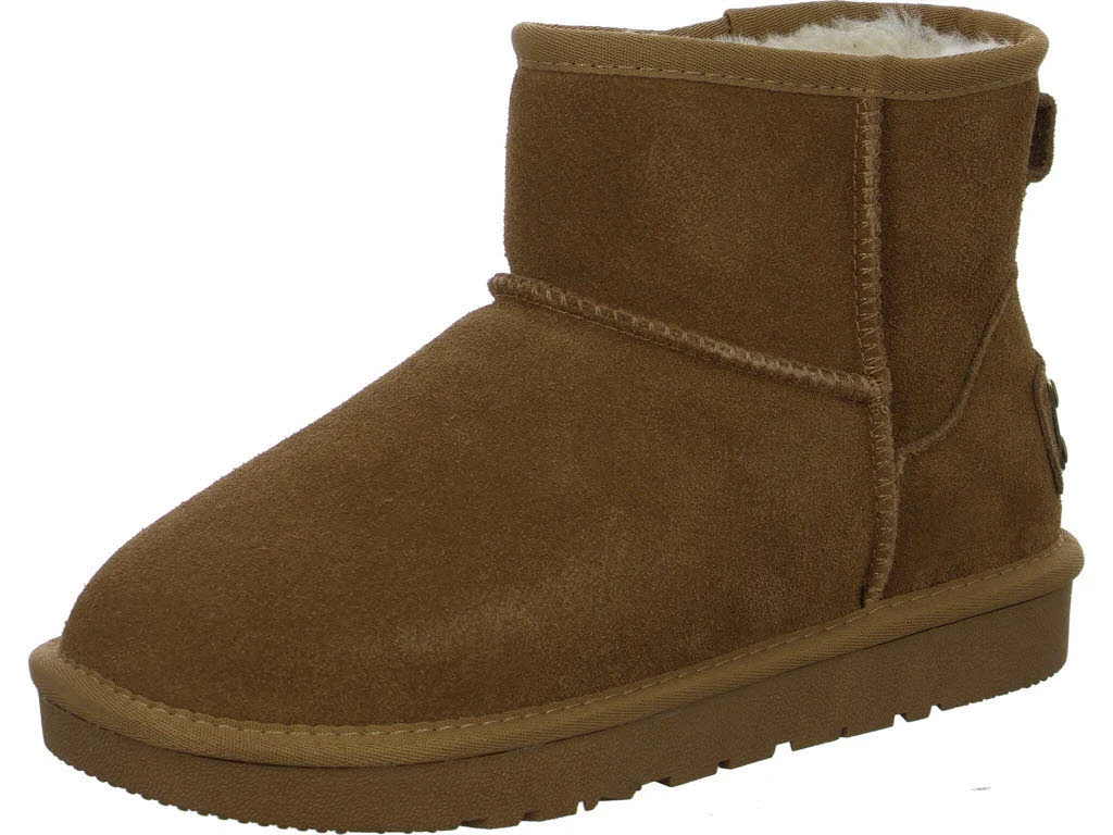 2go Fashion Damen Stiefelette warm 8978602-307 8978602 cognac normal