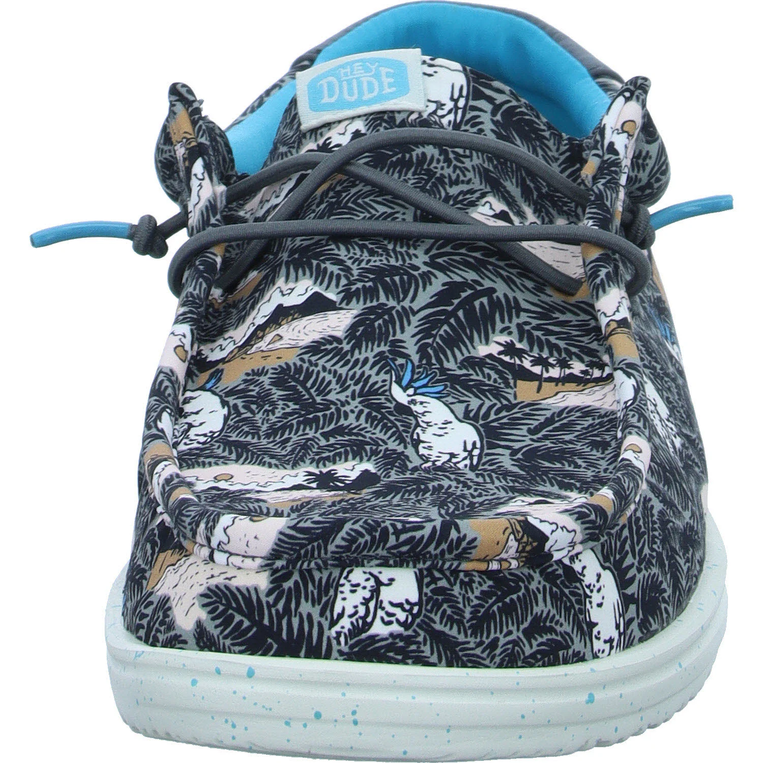 Element 3 von 8 (Bild) – heydude Herren Slipper HD40702-0HI Wally H2O Tropical Black Tropical weit