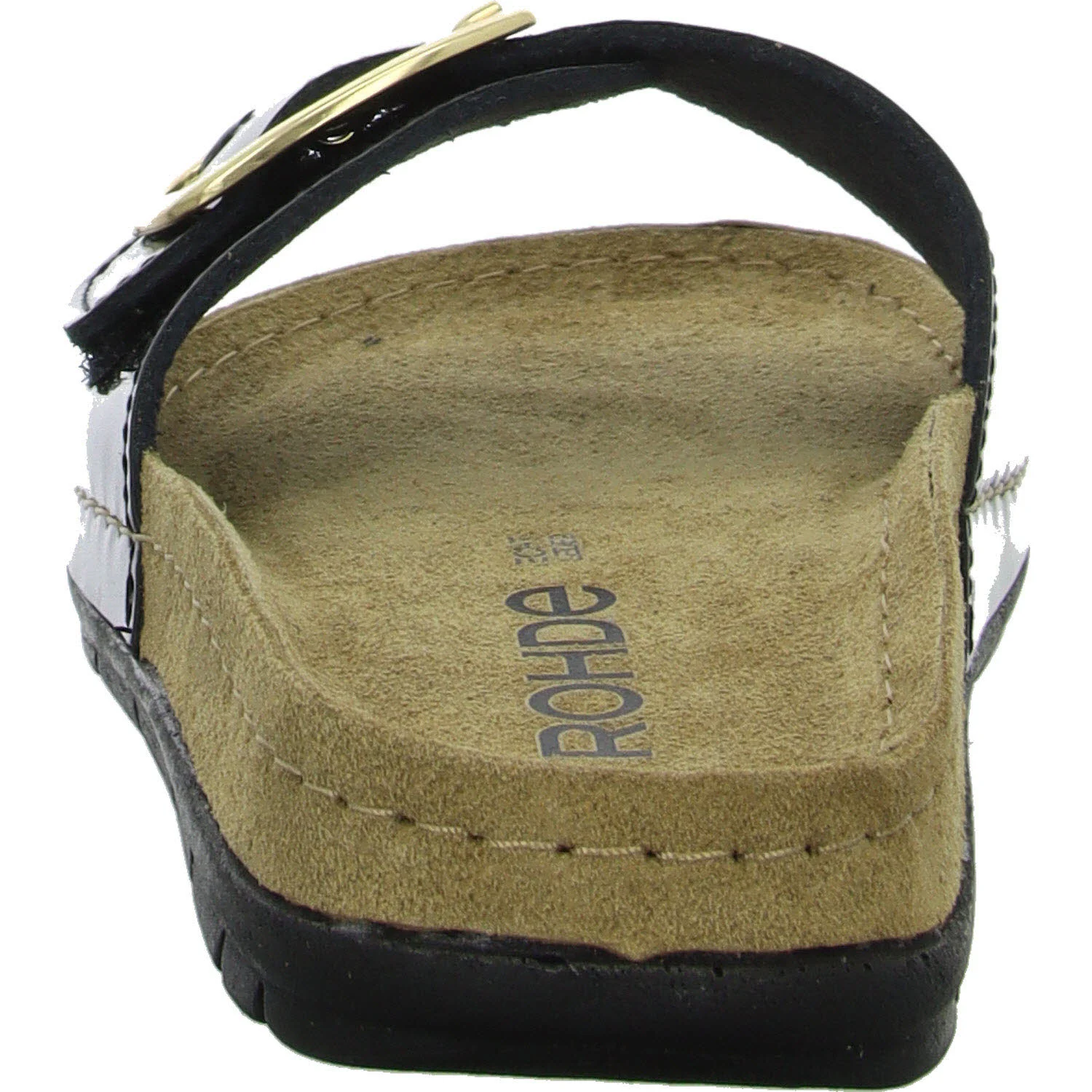 Element 4 von 8 (Bild) – ROHDE Damen Pantoletten 5876/91 Rodigo-D schw./lack G (normal)