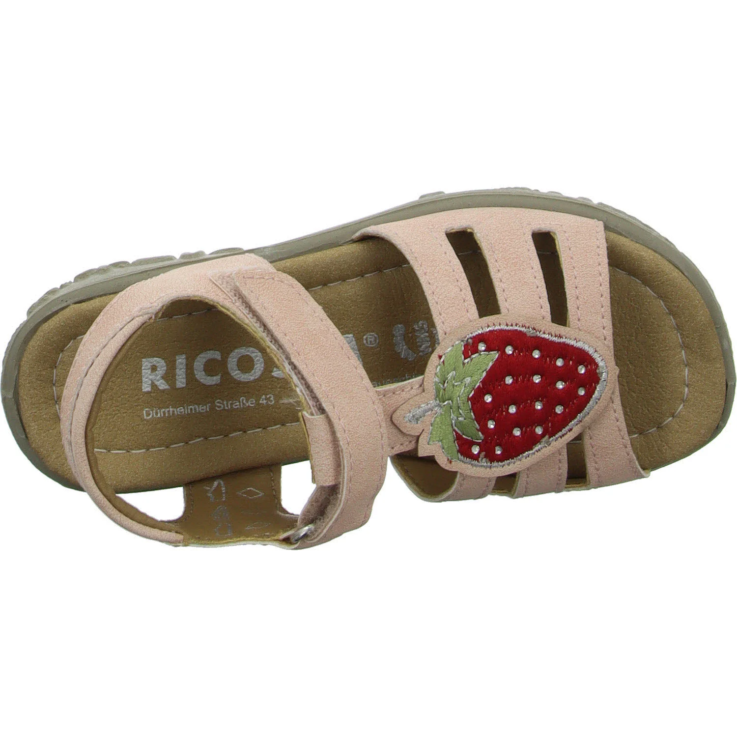 Ricosta Kinder Sandalen 50 6402102/310 Clarissa rose WMS mittel