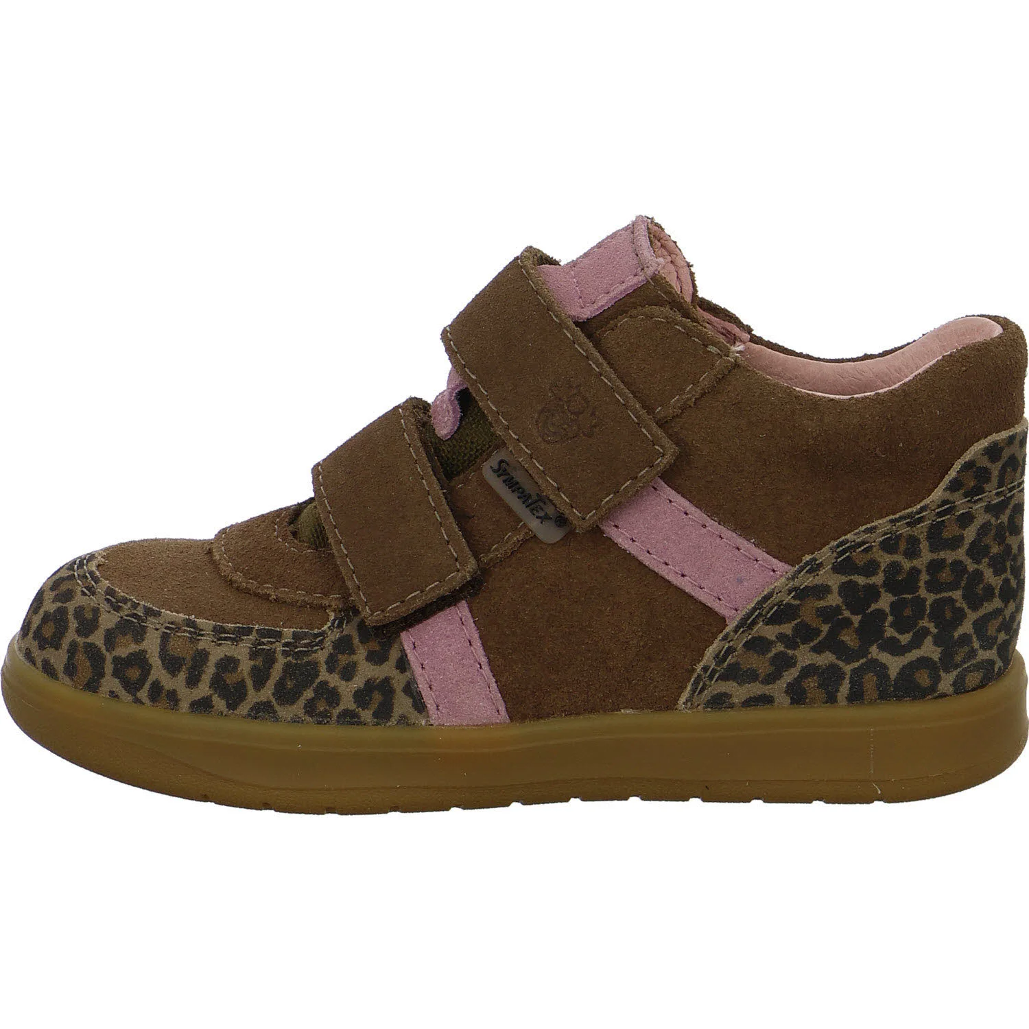 Ricosta Kinderschuh zum Schlupfen 50 2402802/270 Nero kastanie/rosa WMS mittel