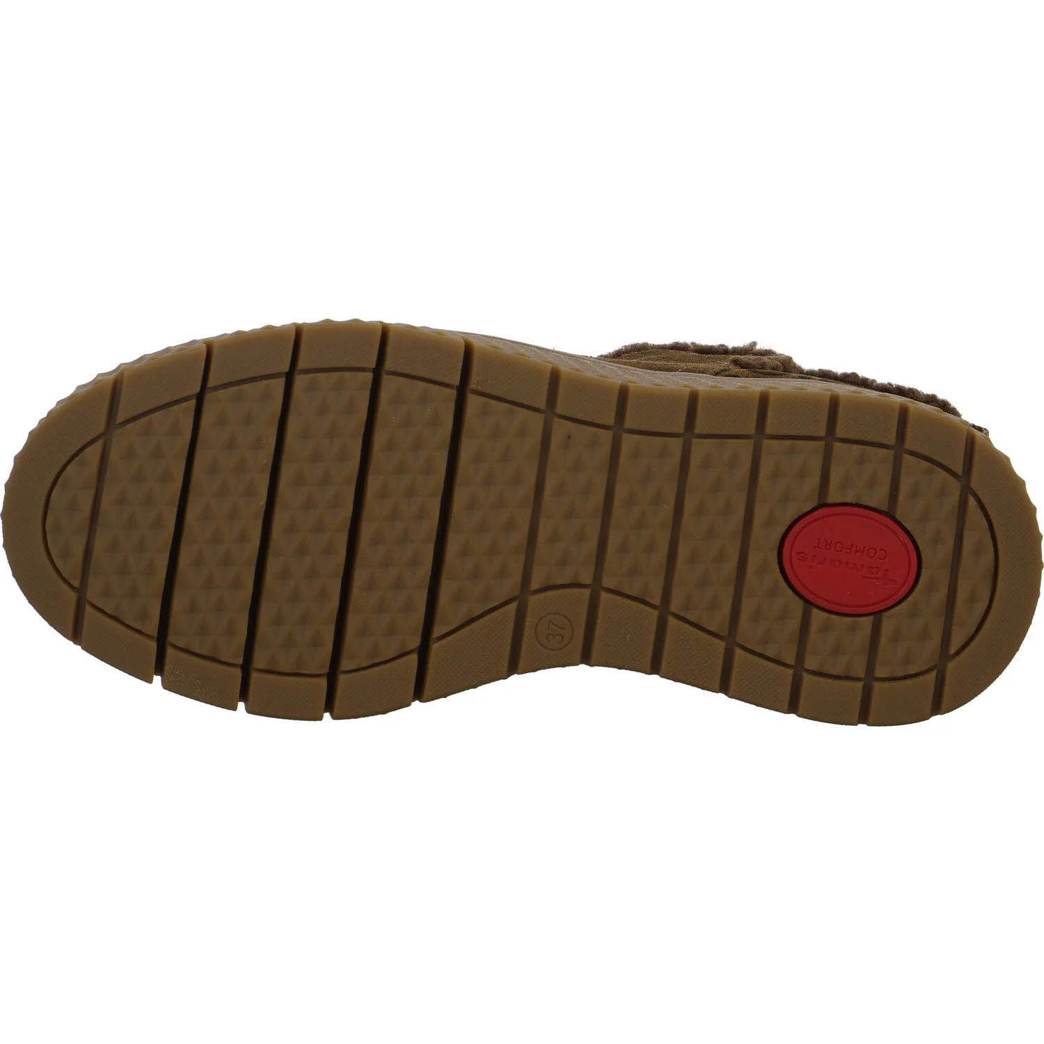 Tamaris Comfort Damen Stiefelette warm 8-86422-45-370 8-86422-45 tobacco/leo weit