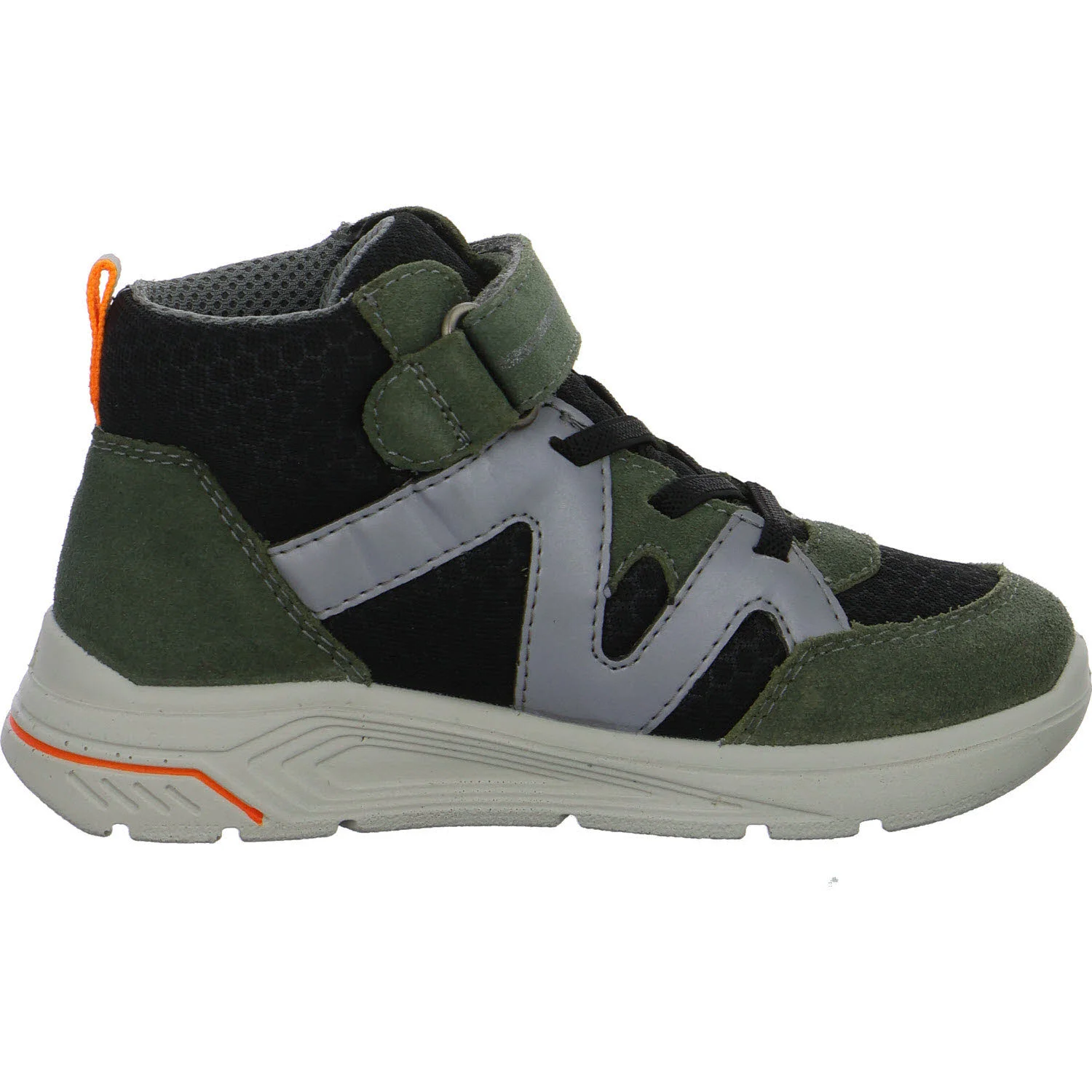 Ricosta Kinder Schaftstiefel 50 5700502/090 Nova salbei/schwarz WMS mittel