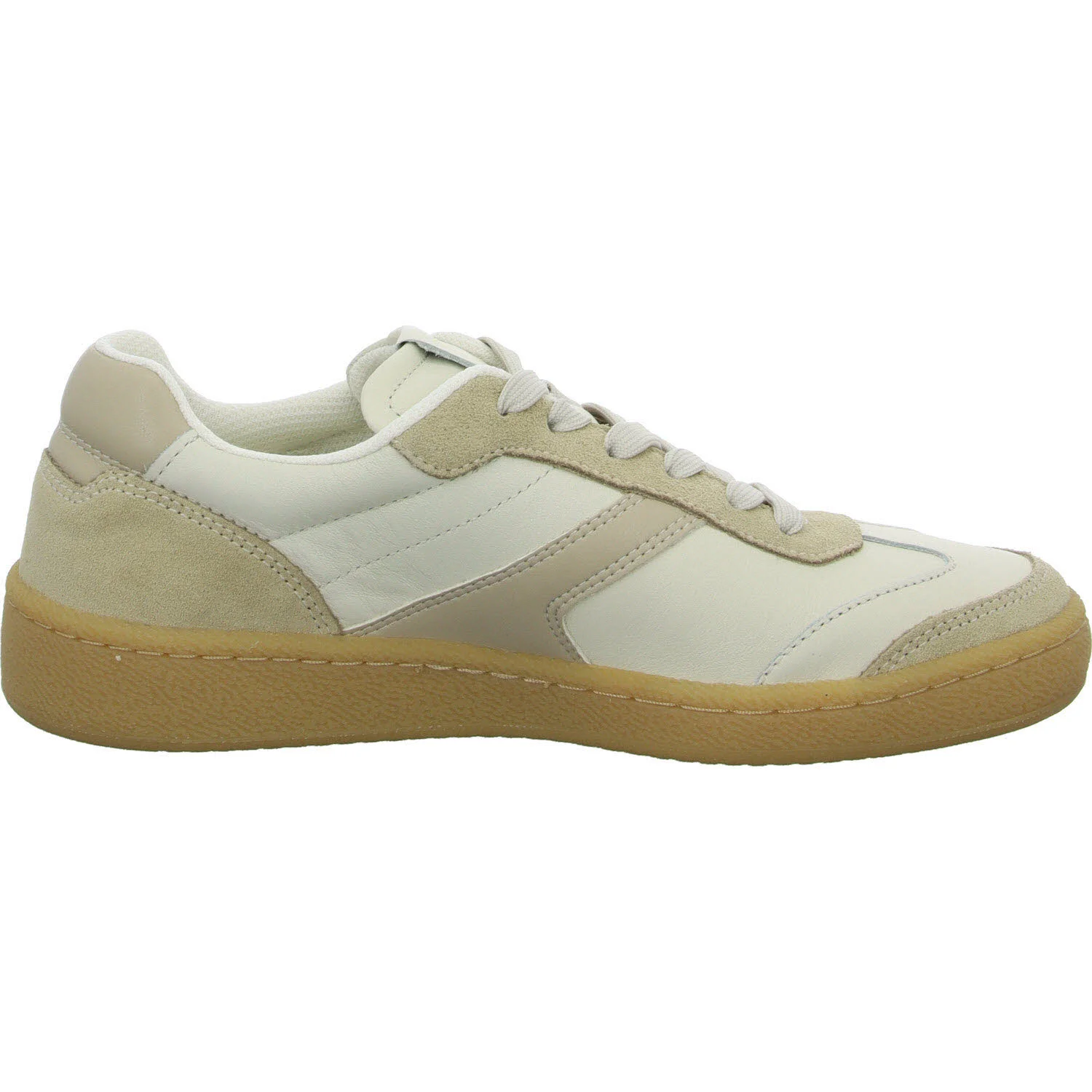 Marc O'Polo Damen Schnürschuhe 501 16263501100 126 50116263501100 white cotton/light dusty sand normal