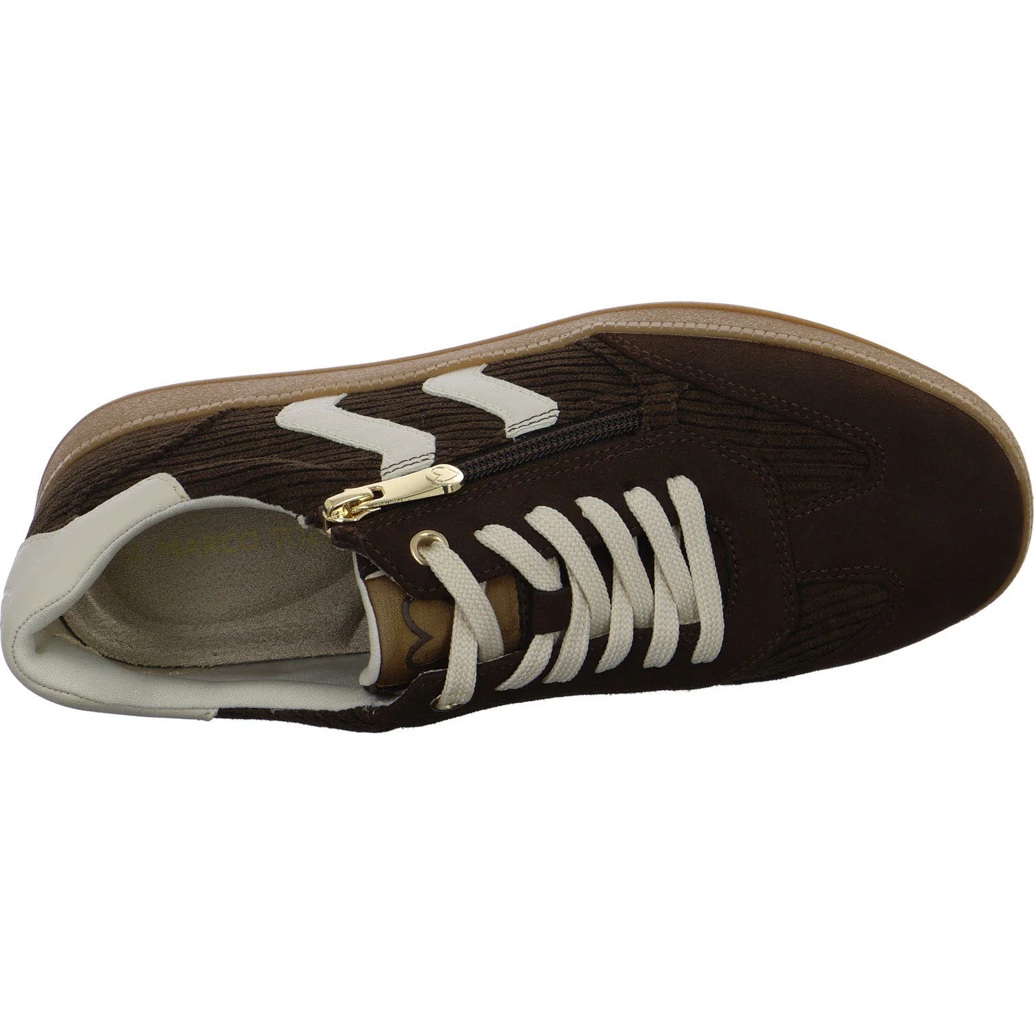 Marco Tozzi Damen Schnürschuhe 2-23776-45/353 2-23776-45 choco comb normal