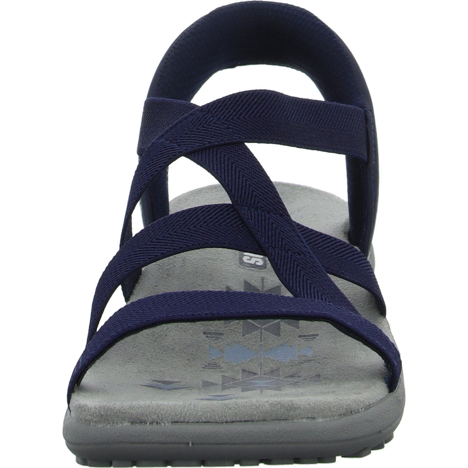 Skechers Damen Sandalen 163460 NVY Reggae Slim - Stretch Flex navy normal