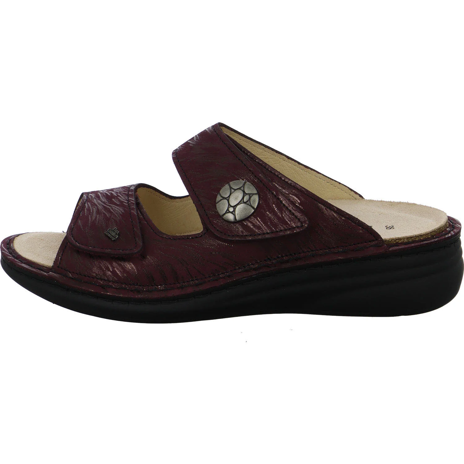 Finn Comfort Damen Pantoletten 02642-853391 Moorea bordo weit