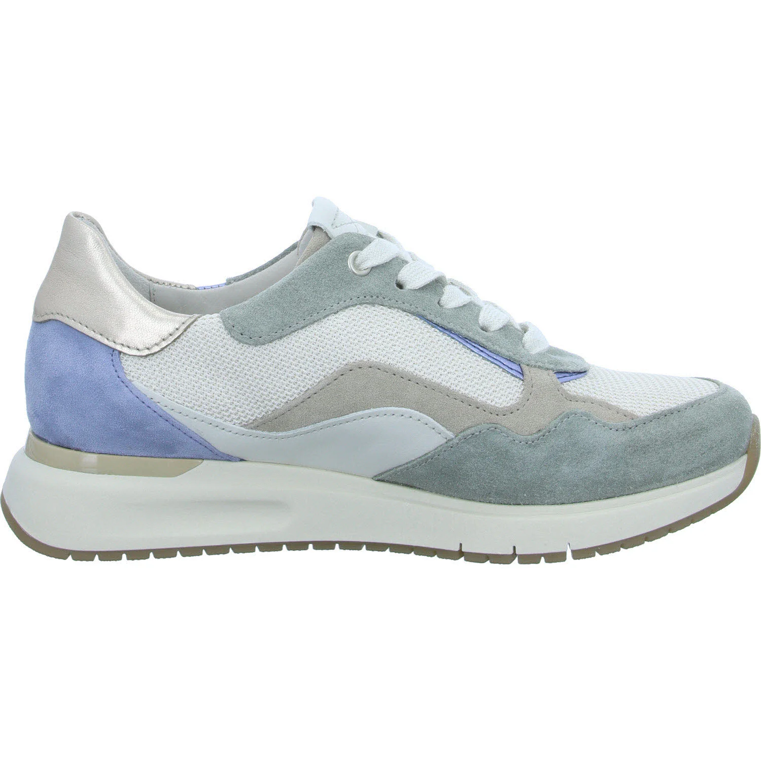 Element 7 von 8 (Bild) – Gabor Damen Schnürschuhe 46.445.64 46.445 panna/pino/azur k. H (weit)