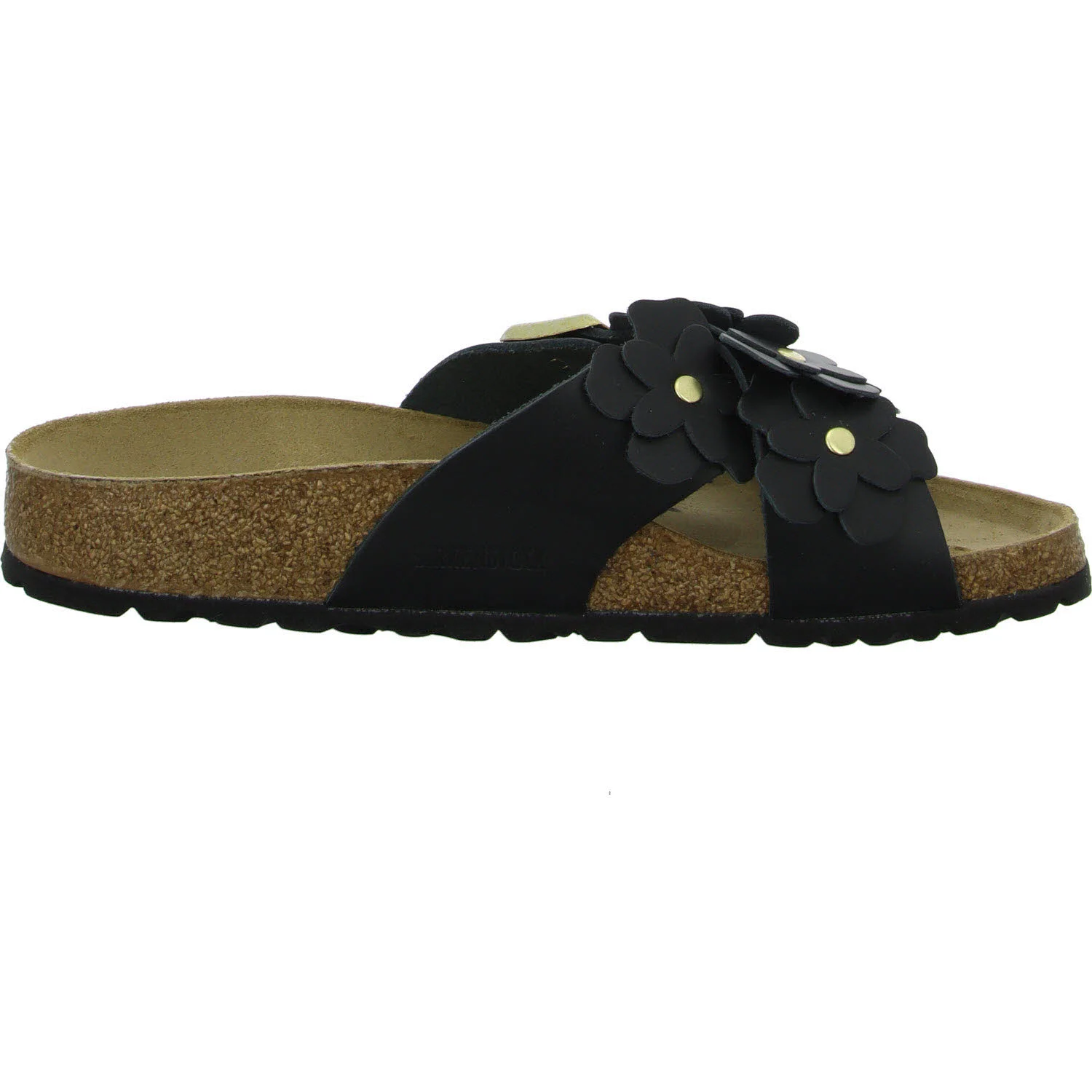 Element 7 von 8 (Bild) – BIRKENSTOCK Pantoletten 1026734 Siena Flower Embellishment schwarz schmal