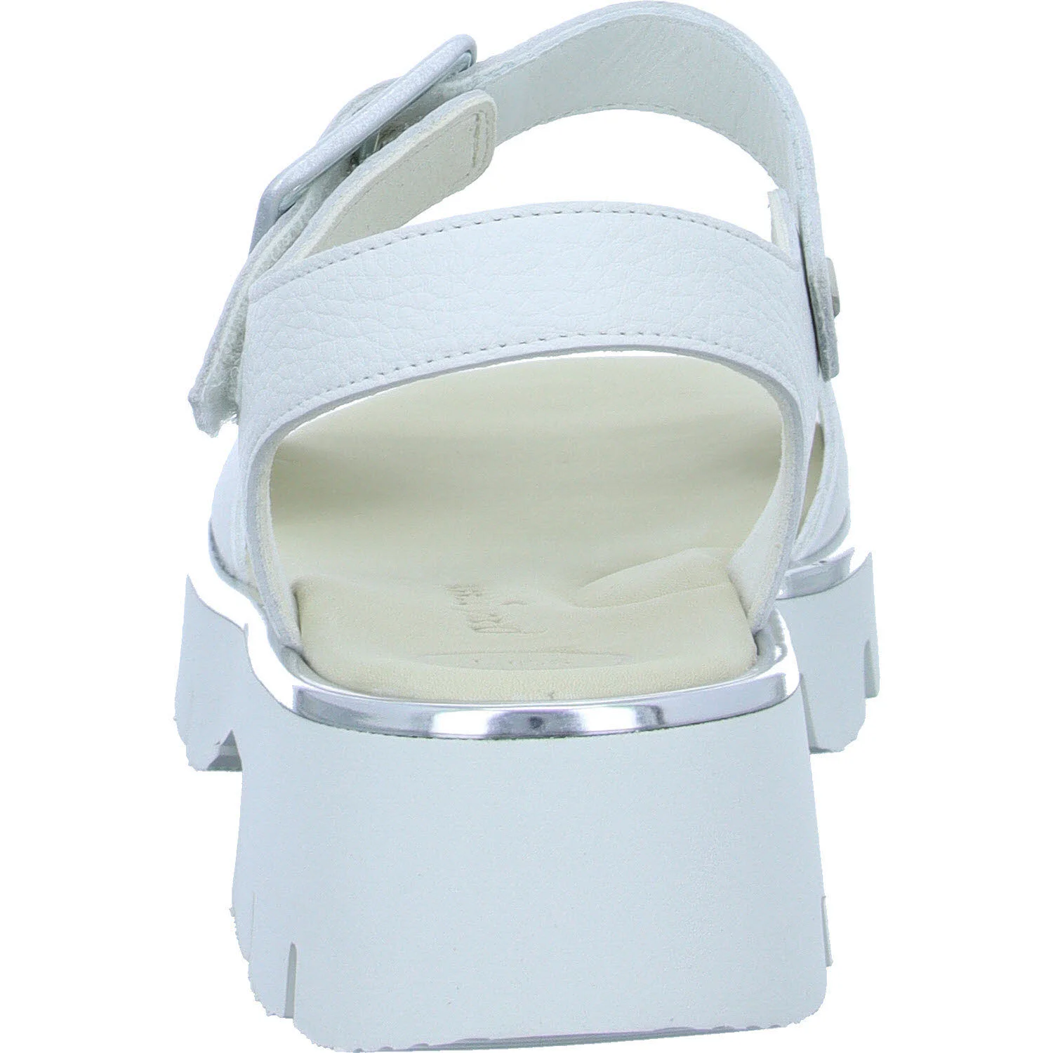 Element 4 von 8 (Bild) – Paul Green Damen Sandalen 6134-005 6134 grained white normal