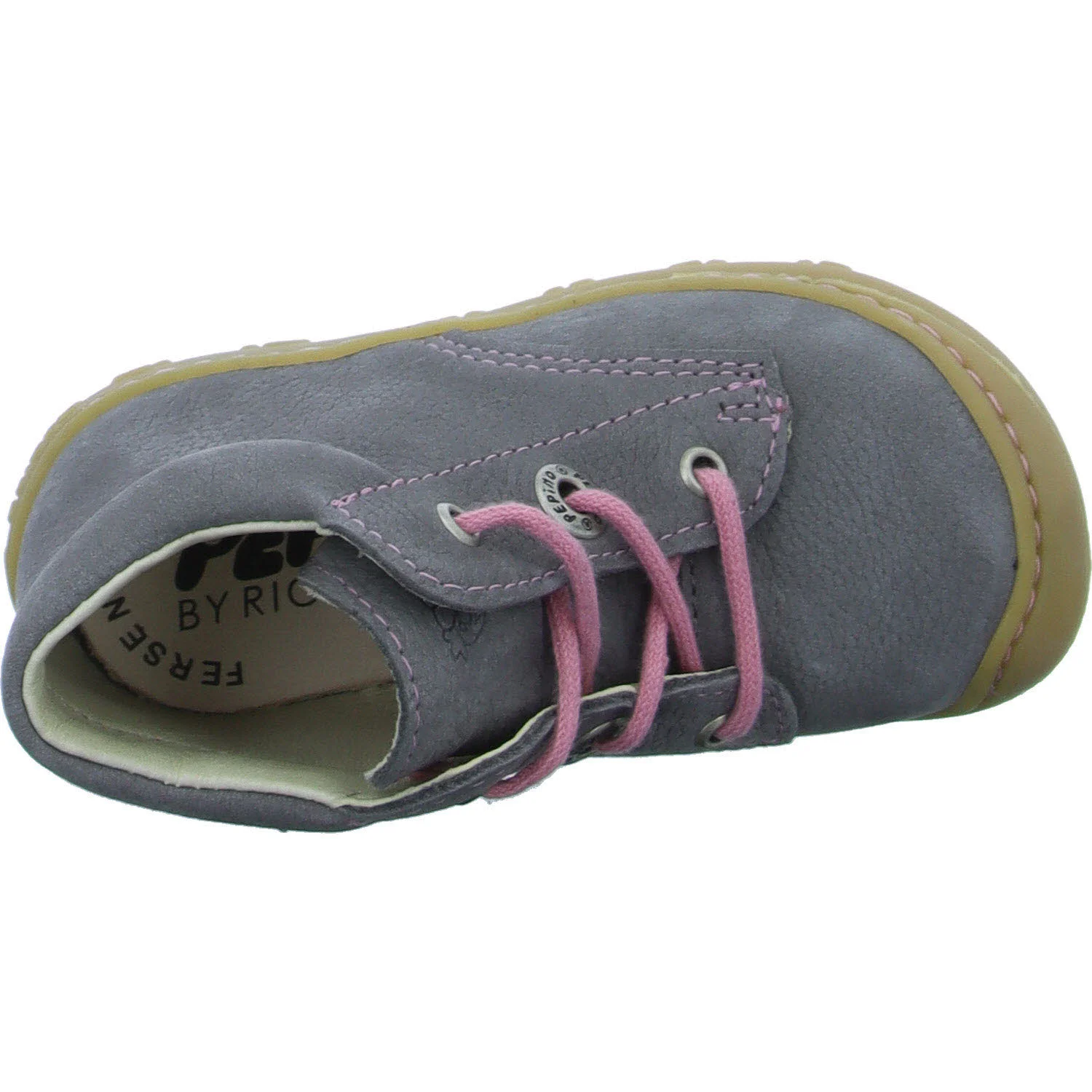 Element 8 von 8 (Bild) – Ricosta Kinder Halbschuhe zum Schnüren 50 1200102/460 Cory graphit/rosa WMS mittel